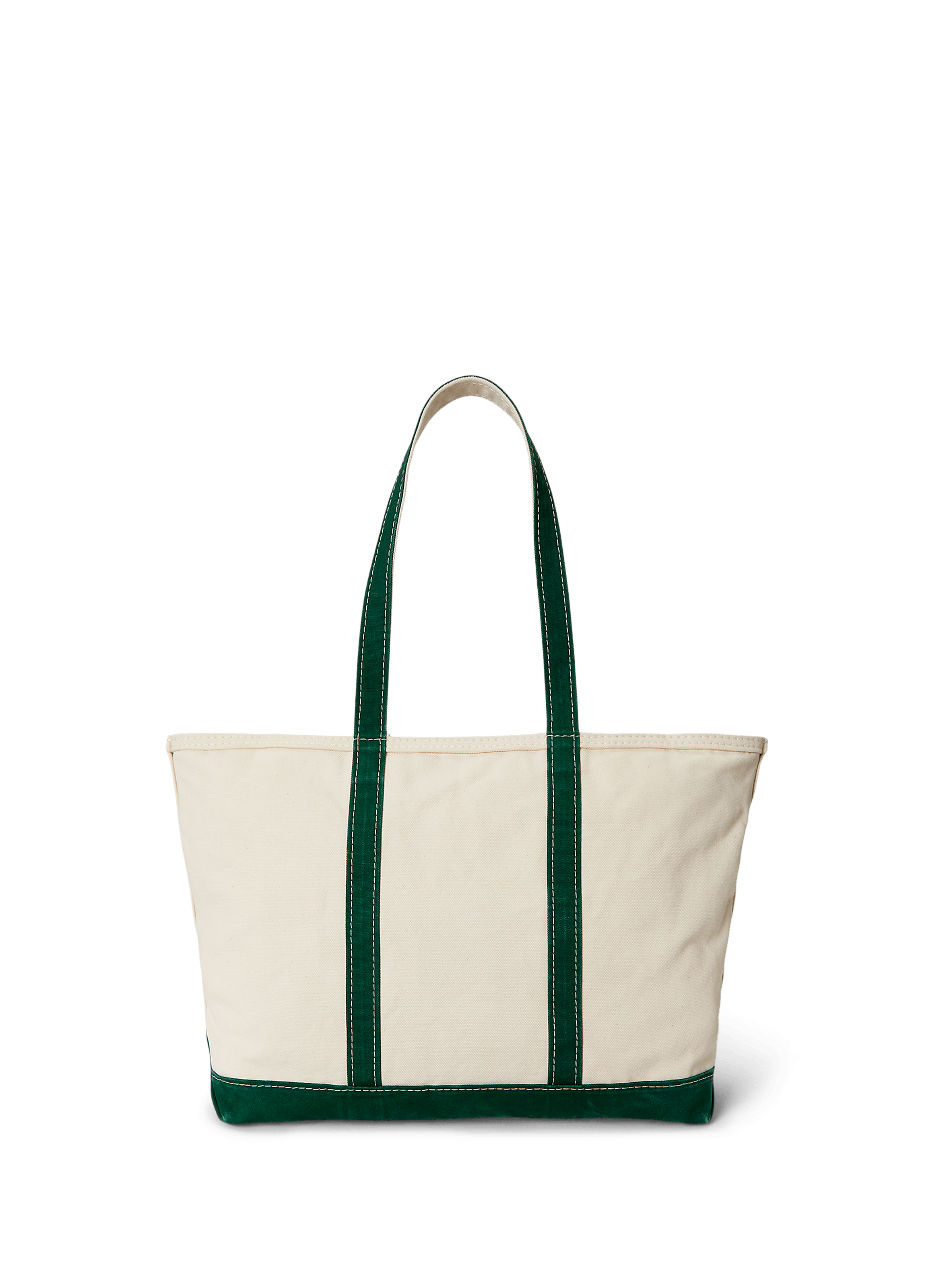 Tote bag en coton POLO RALPH LAUREN Beige