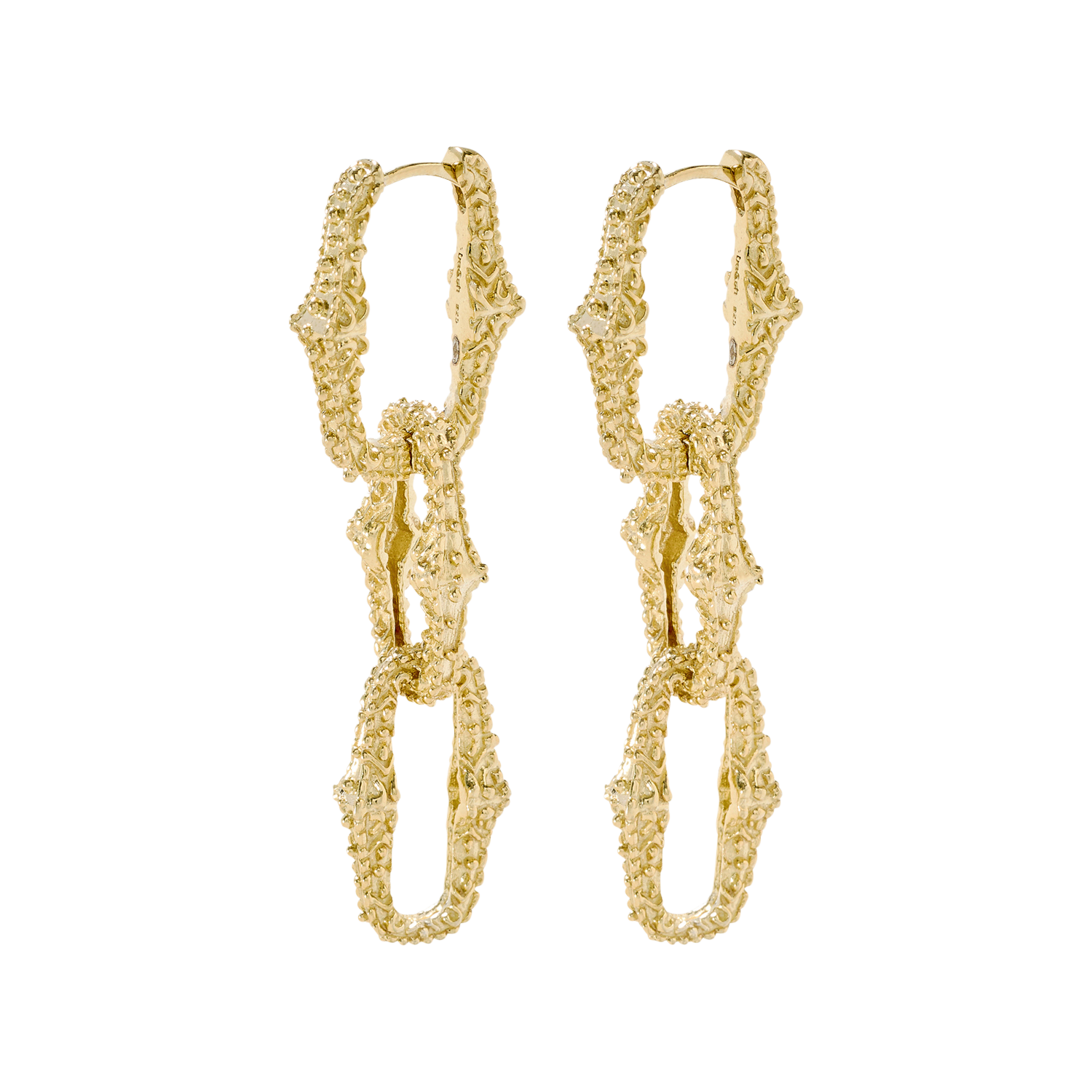 BA&SH Boucles pendantes dany Doré