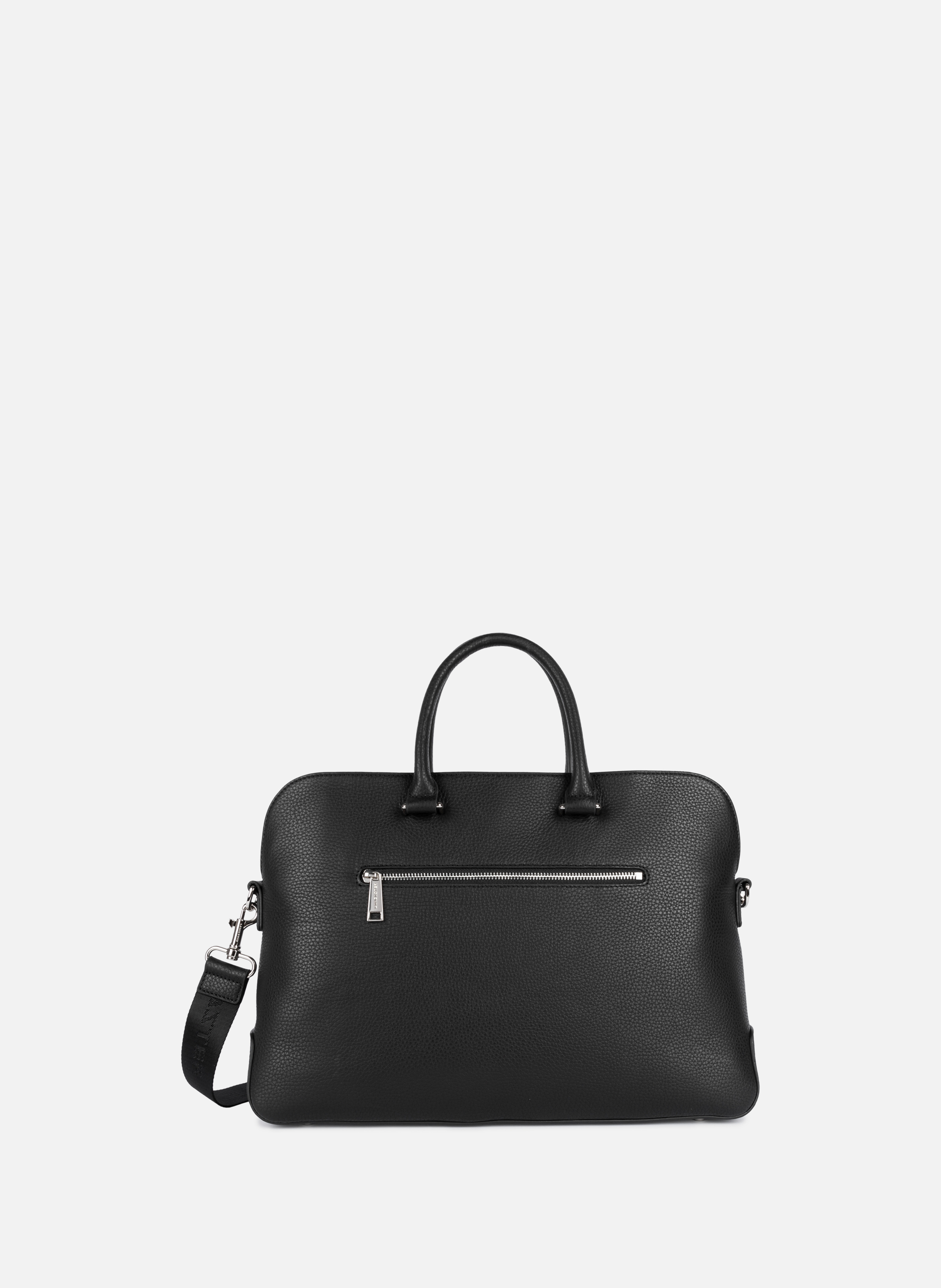 Sac cabas main - gentlemen harry LANCASTER Noir