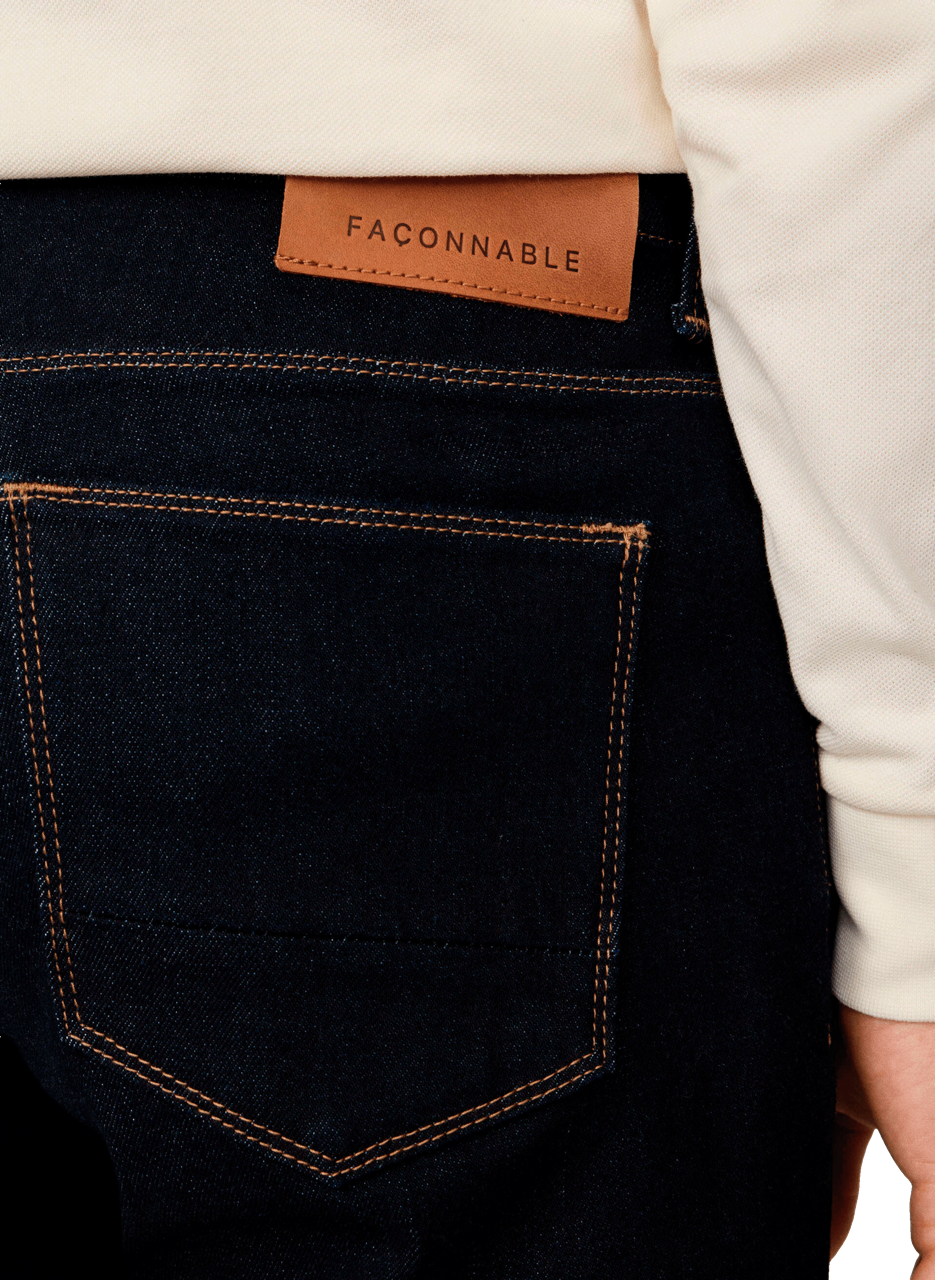 Contrast Jeans FACONNABLE Blue