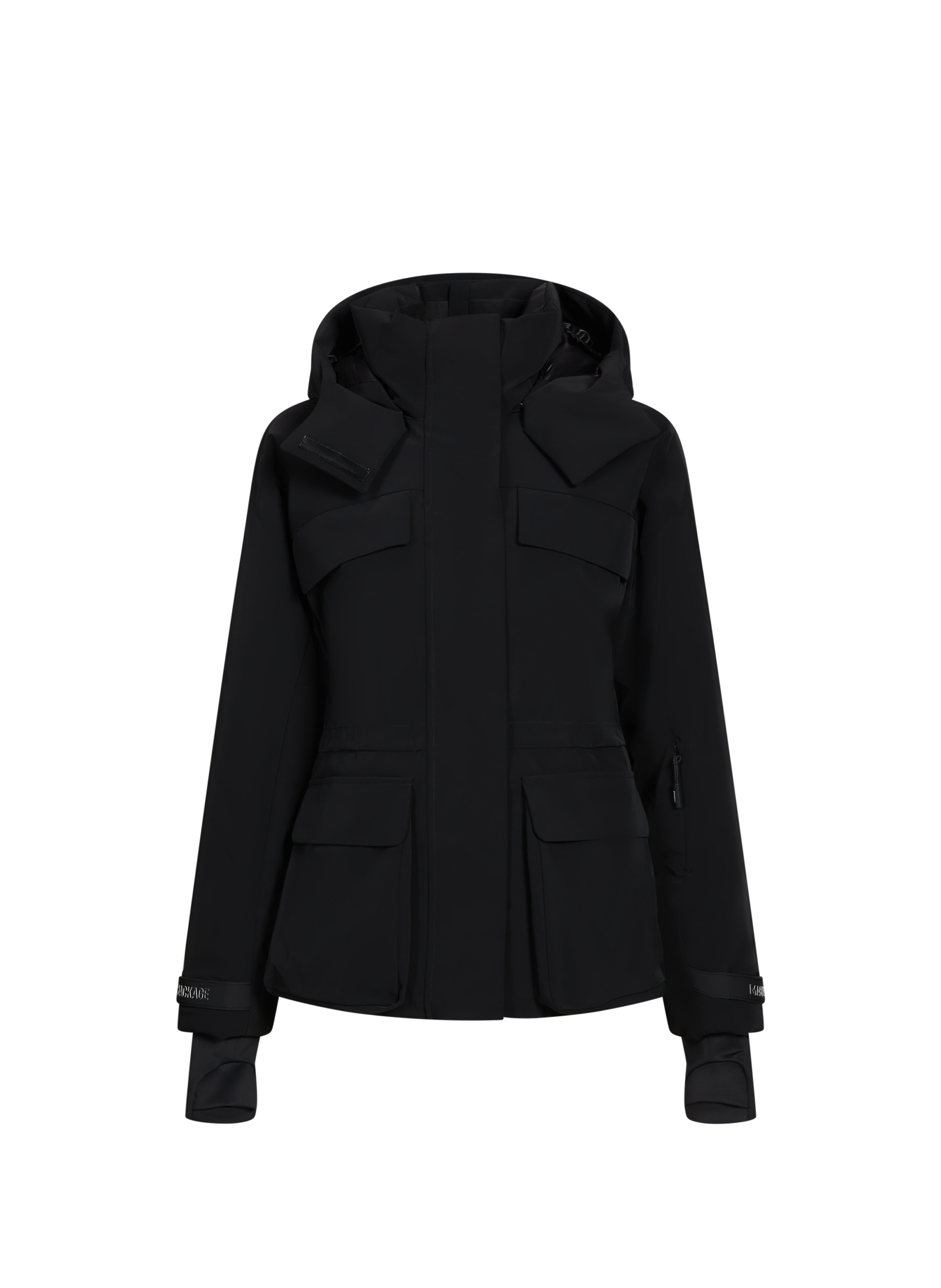 MACKAGE Doudoune Iclyn cintrée à capuche Black