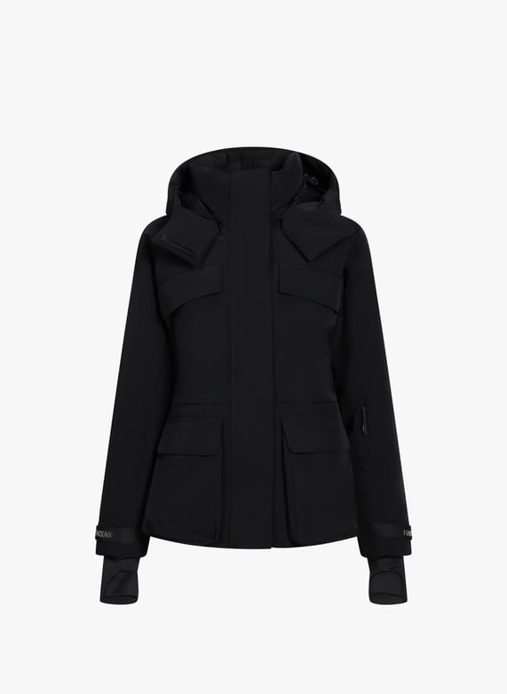 Fitted hooded Iclyn down jacket | Black by MACKAGE Fitted hooded Iclyn down jacket Black