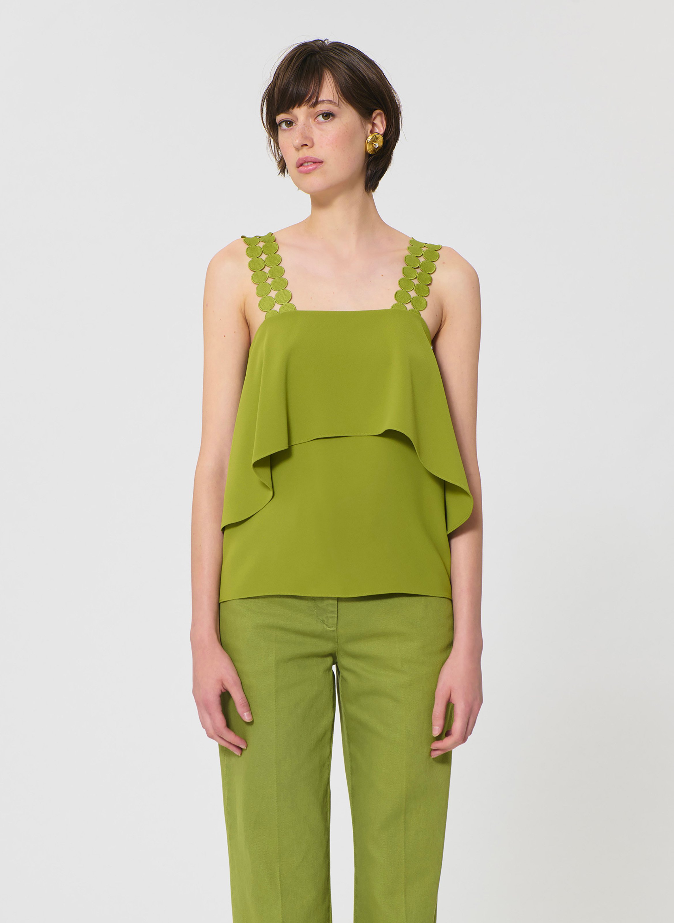 Top tosca TARA JARMON Vert