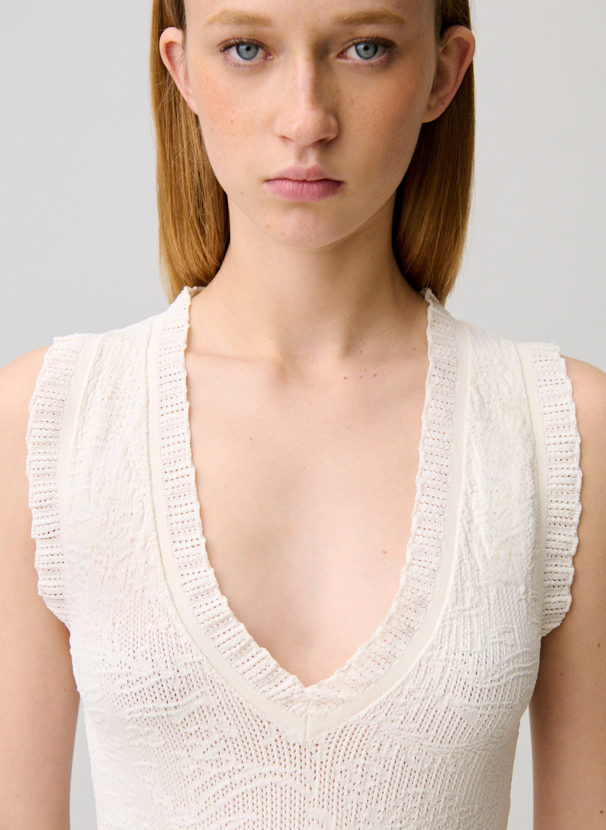 Body col v CLAUDIE PIERLOT Beige