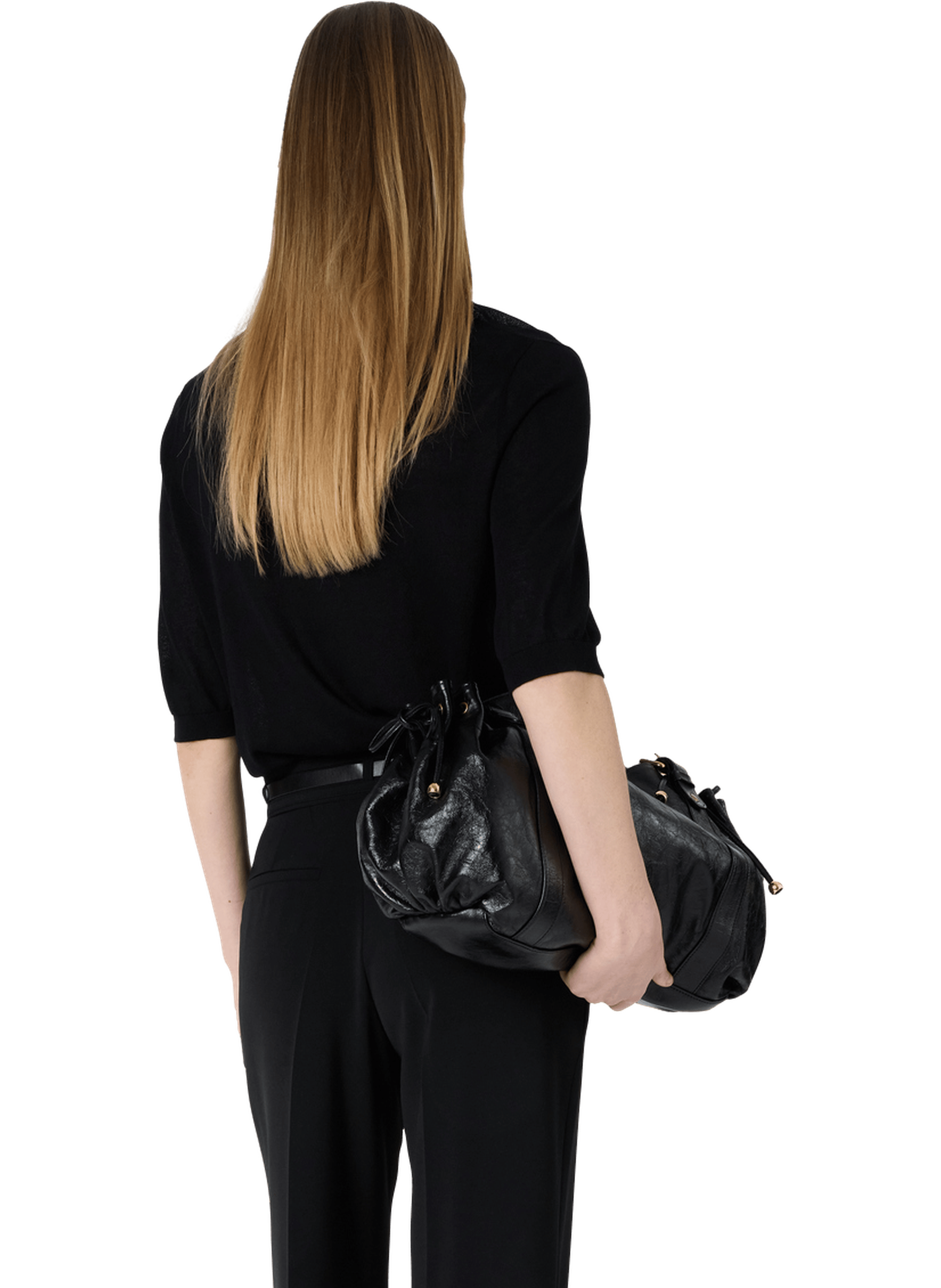 Polo en maille fine - laika GERARD DAREL Noir