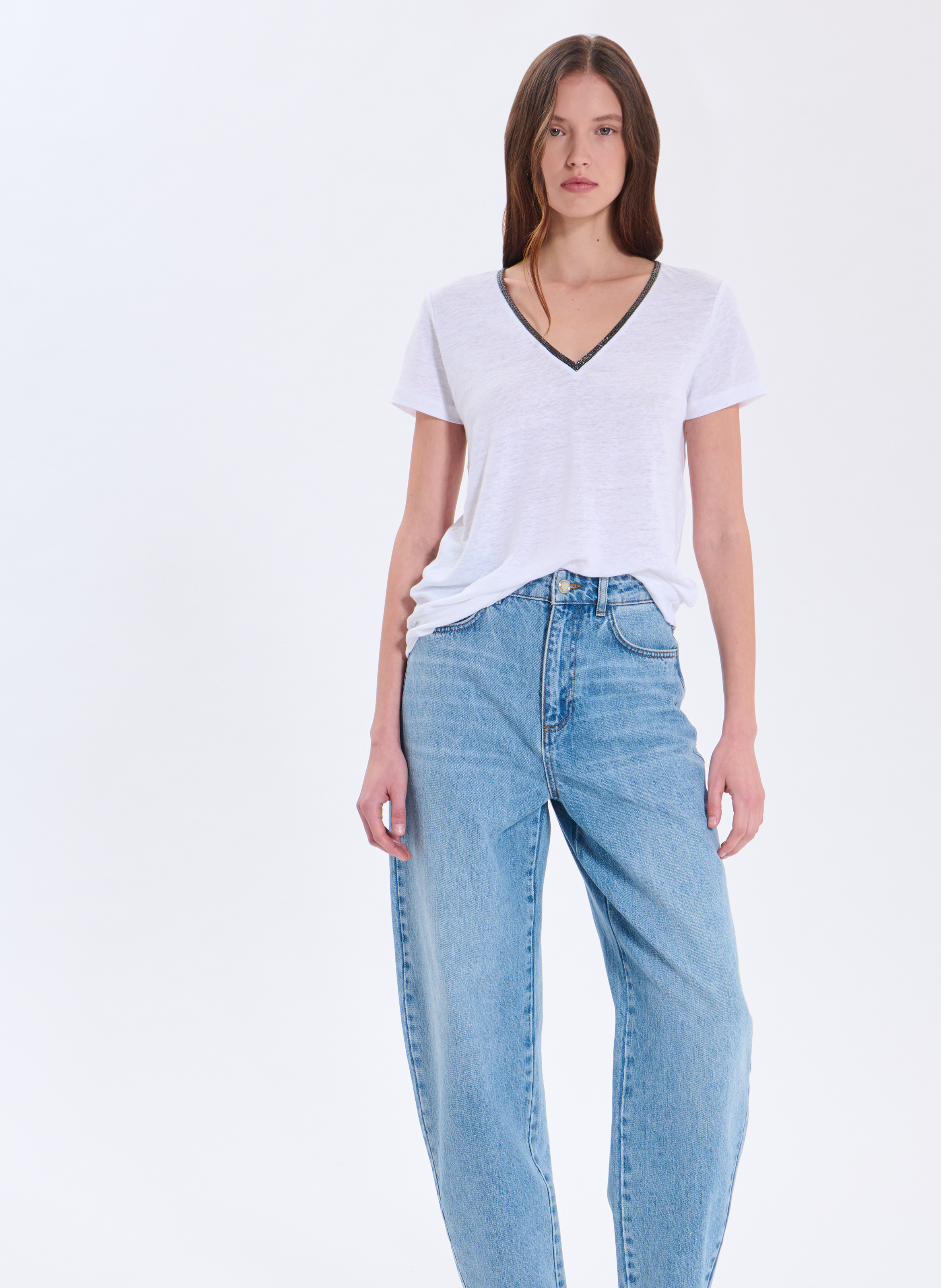 Top  tasmanie ZAPA Blanc