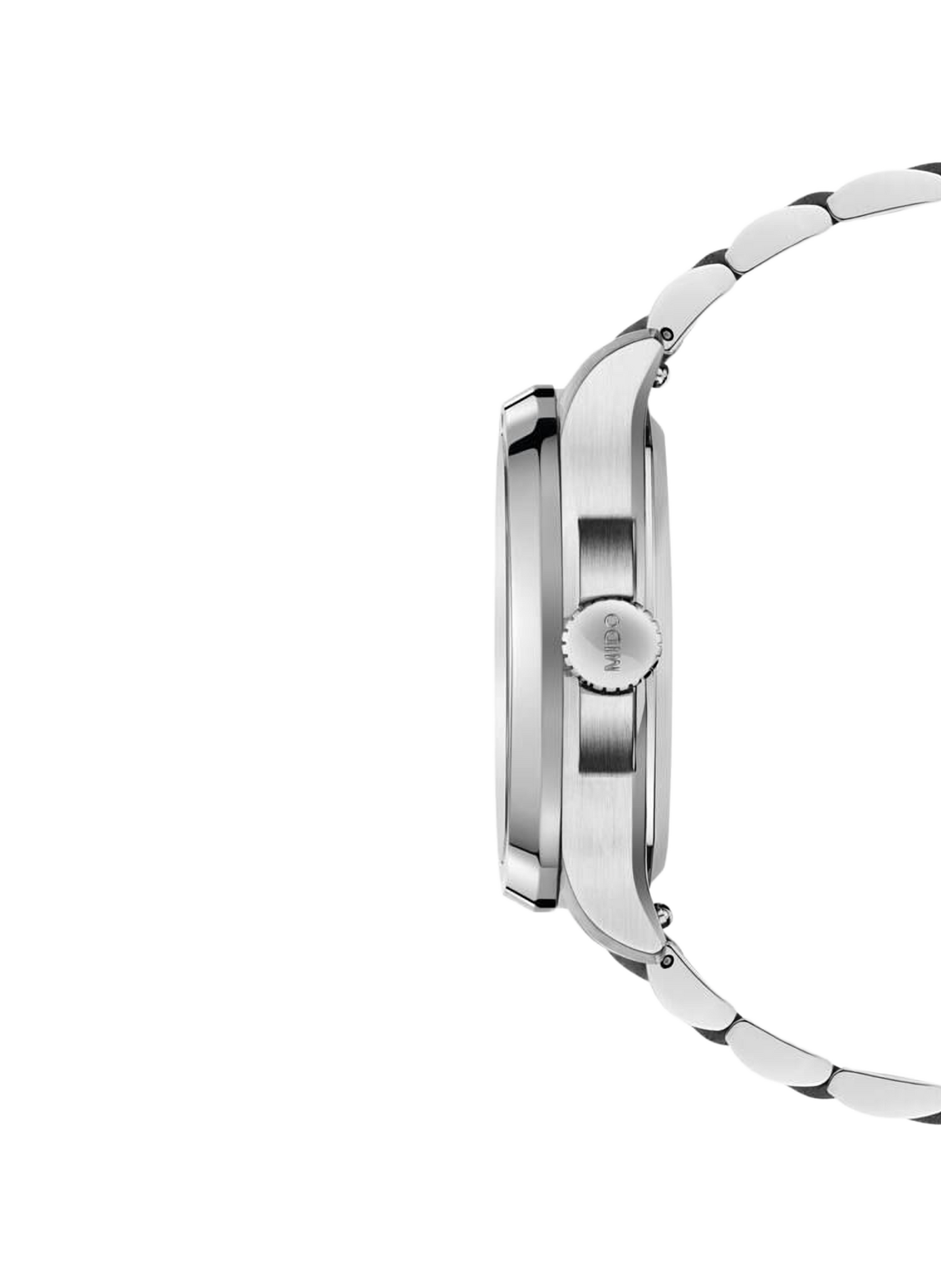 Montre Multifort TV Big Date en acier inoxydable MIDO Bleu