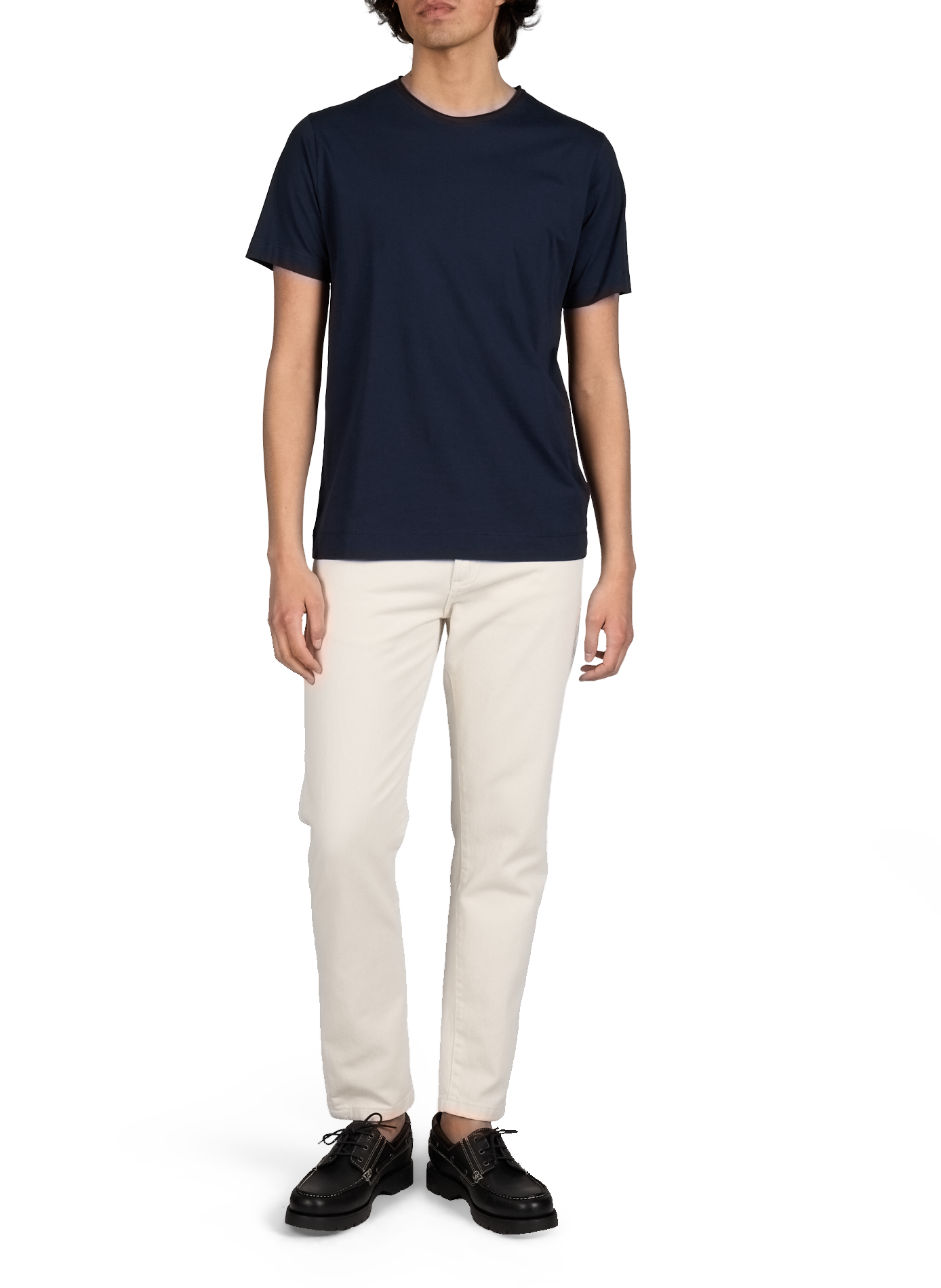 Slim-fit stretch cotton chinos LAFAURIE Beige