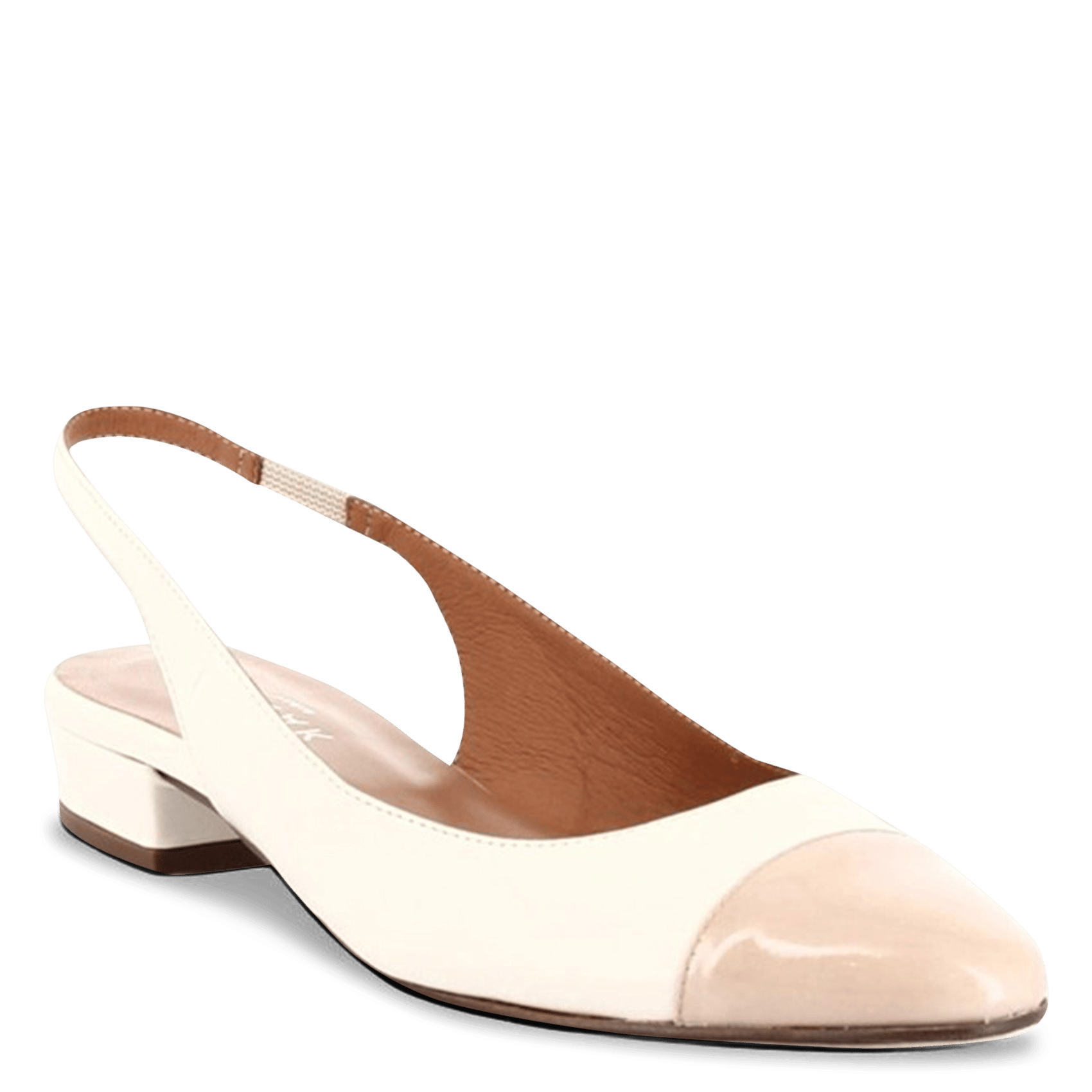 Ballerines slingback en cuir decision JONAK Beige