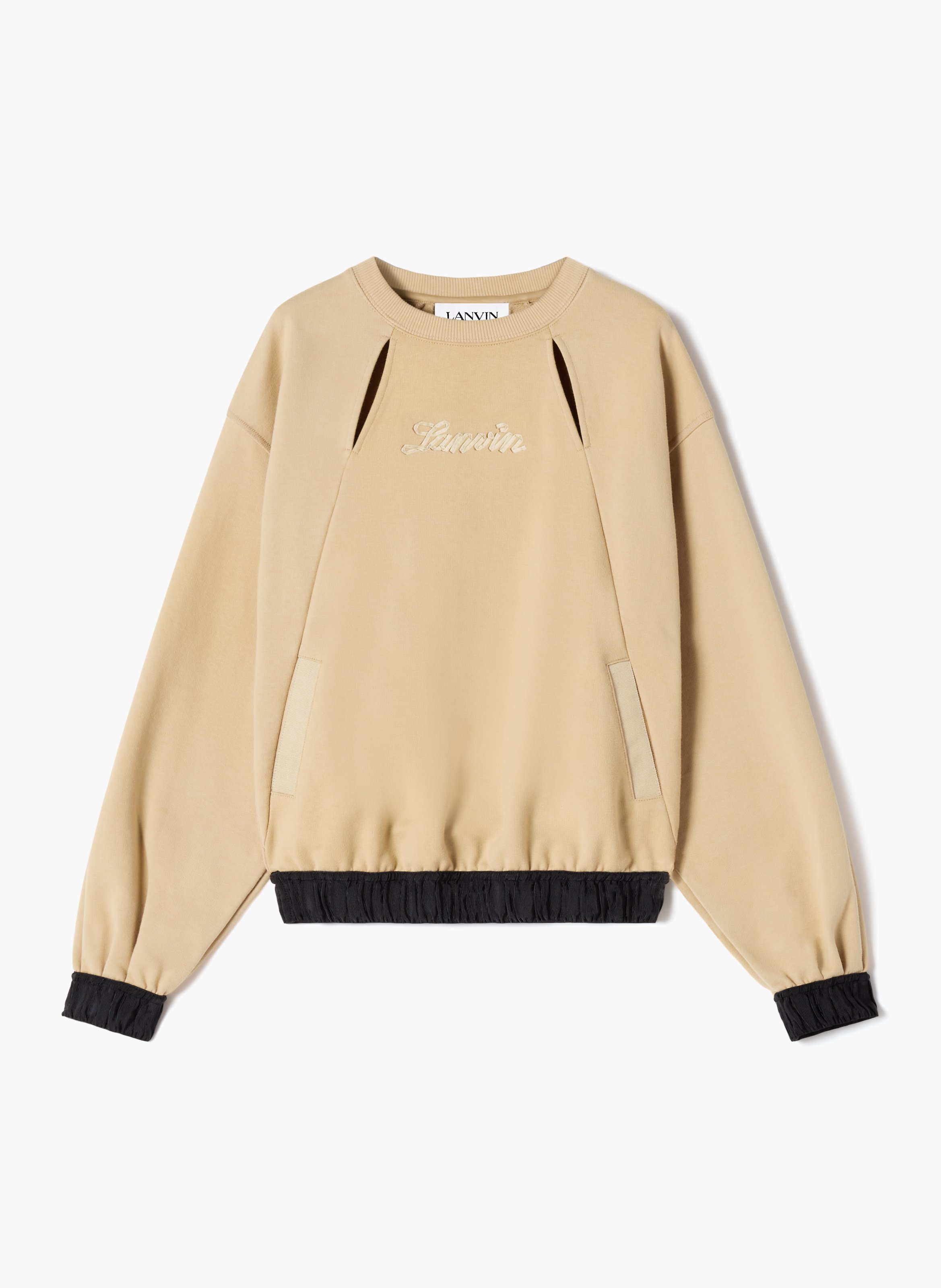 Sweatshirt ruban lanvin LANVIN Beige