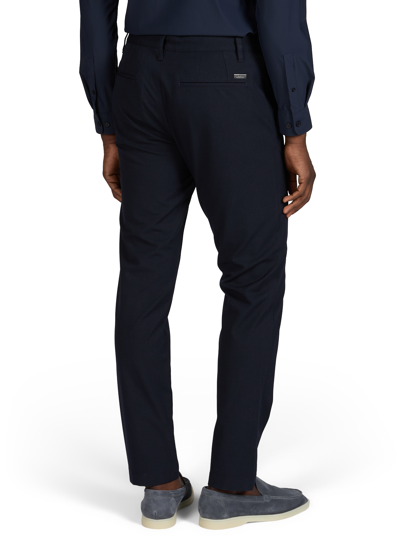 Plain trousers ARMANI EXCHANGE Blue