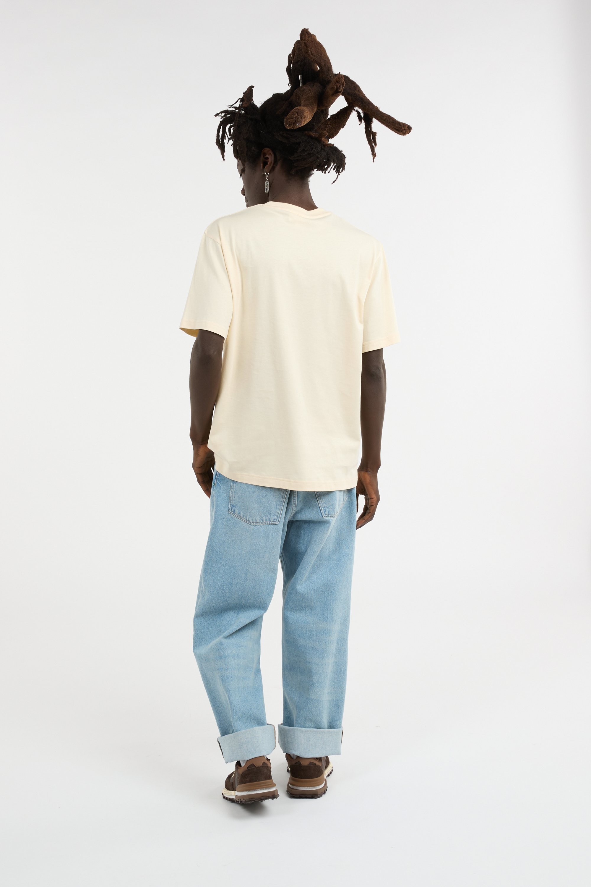 T-shirt LACOSTE Beige