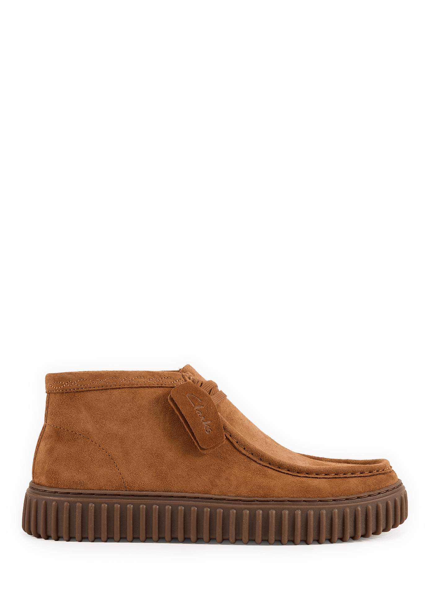 Wildleder-Stiefeletten CLARKS Braun