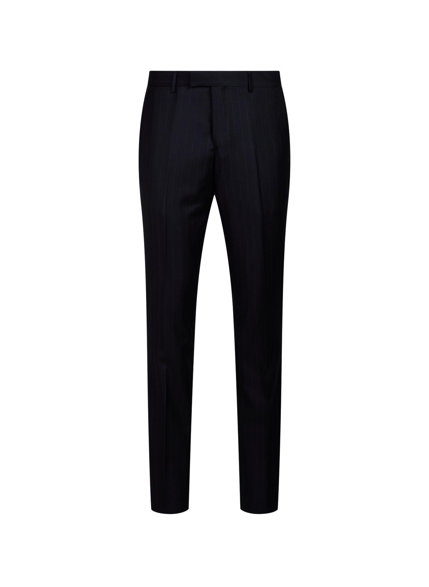 Rechte wollen gestreepte blazer PAUL SMITH Blauw