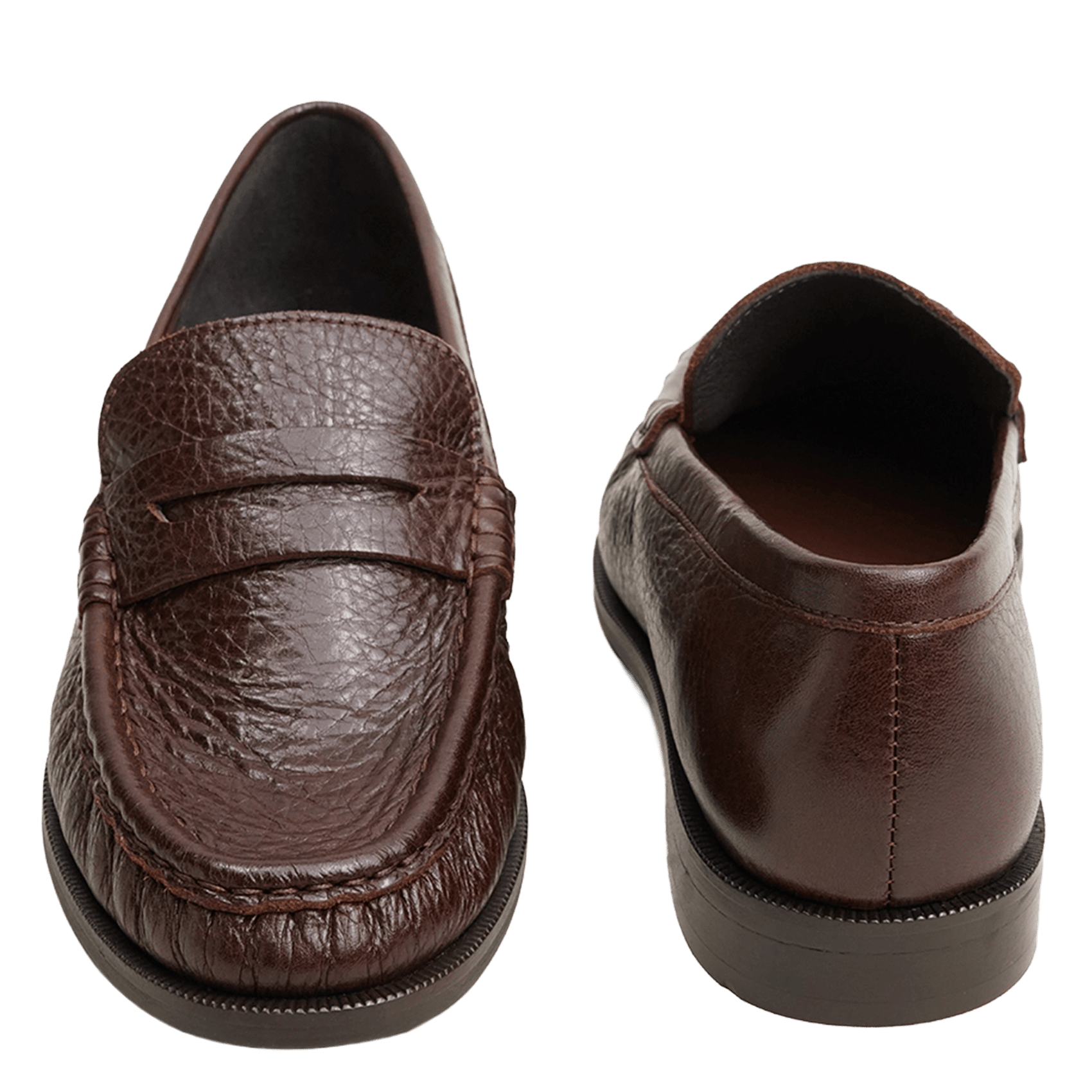 Mocassins en cuir delice JONAK Marron
