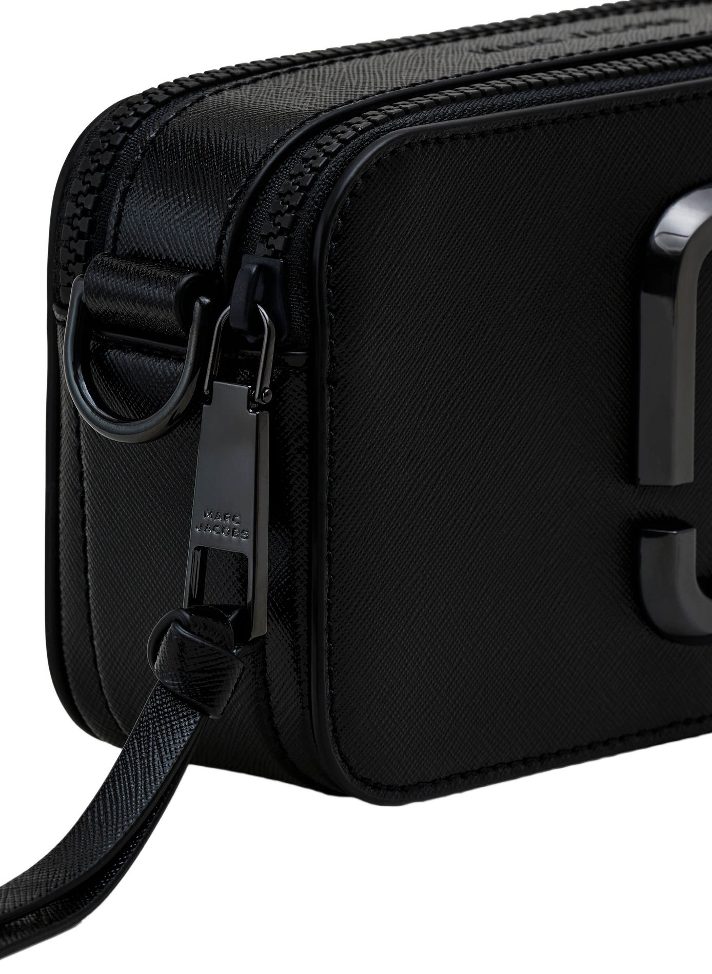 Die Snapshot Ledertasche MARC JACOBS Schwarz