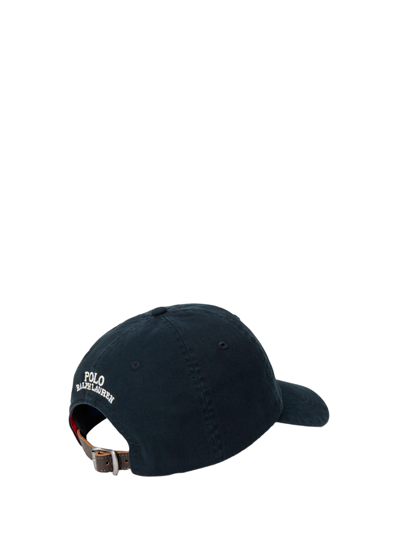 Casquette brodée en cachemire POLO RALPH LAUREN Noir