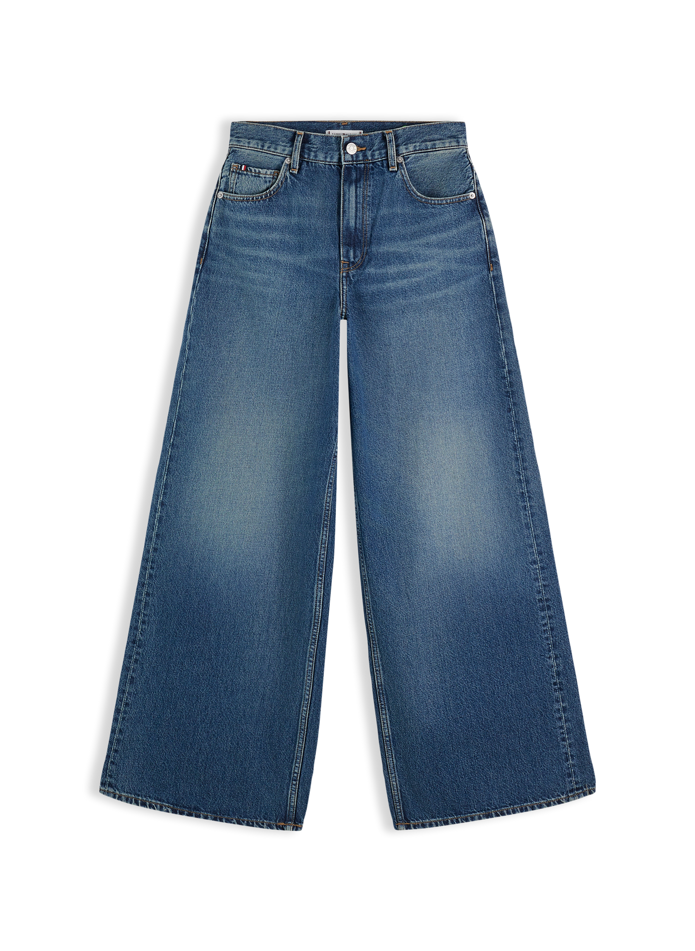Weite Baumwolljeans TOMMY HILFIGER Blau