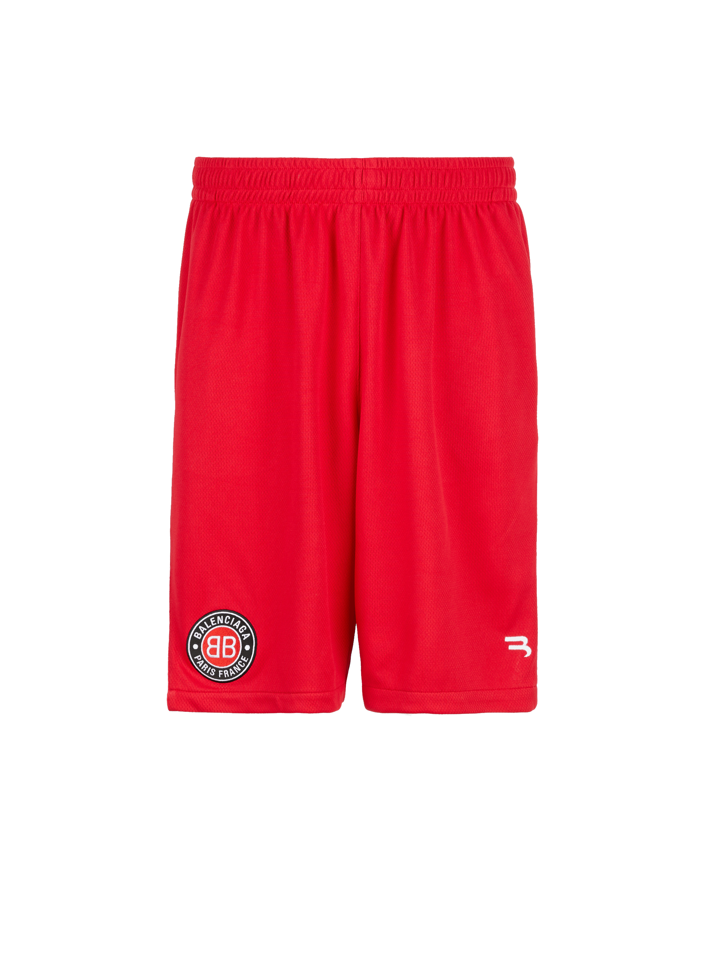 Short Soccer en jersey perforé