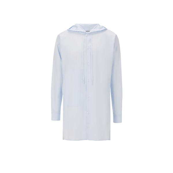 Chemise à capuche en coton organique