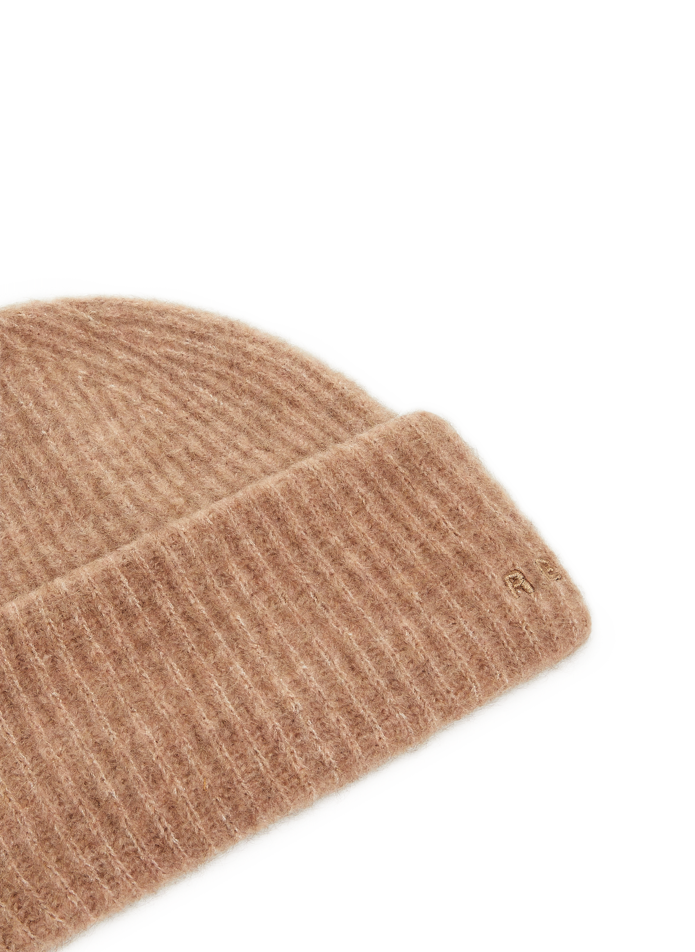 Bonnet en laine et mohair mélangées