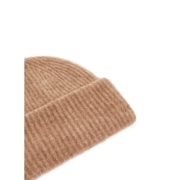 Bonnet en laine et mohair mélangées