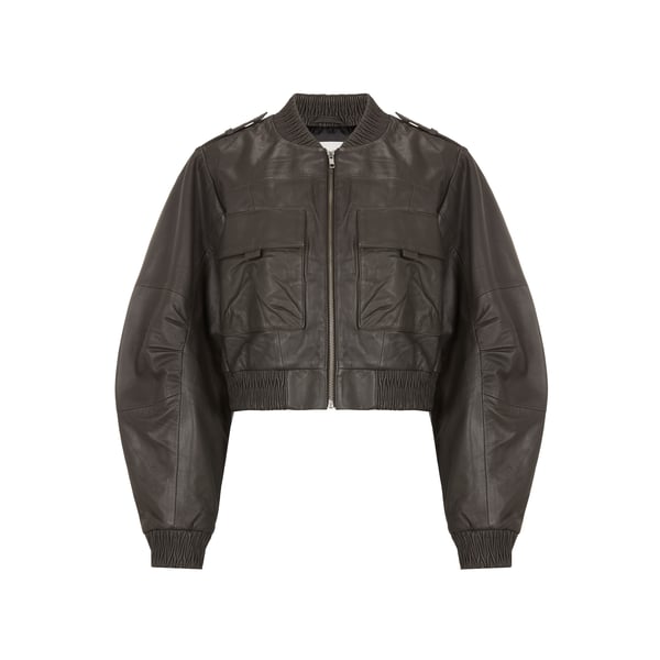 Bomber Tessagz en cuir