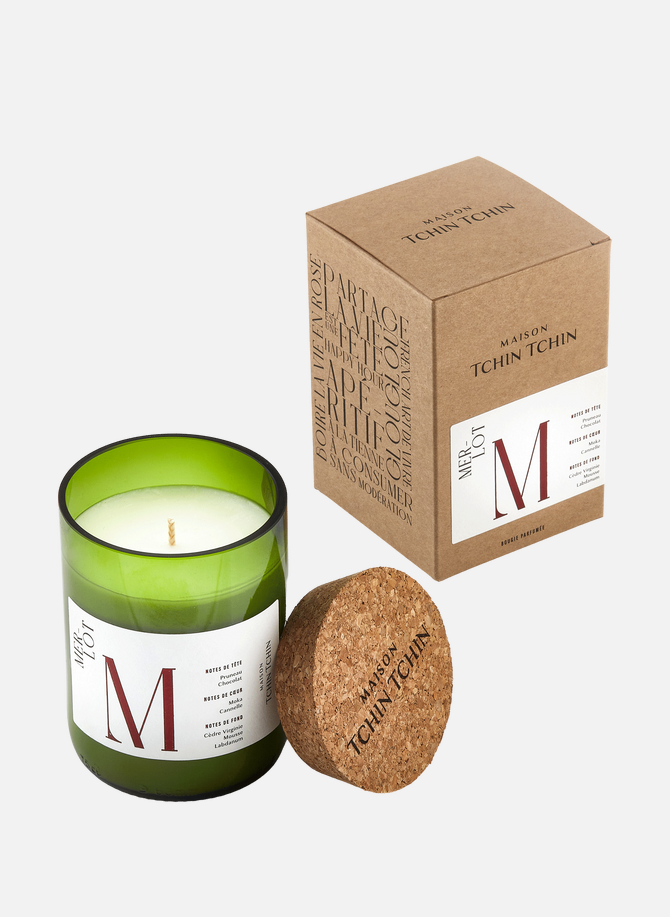 Merlot fragrance candle MAISON TCHIN TCHIN