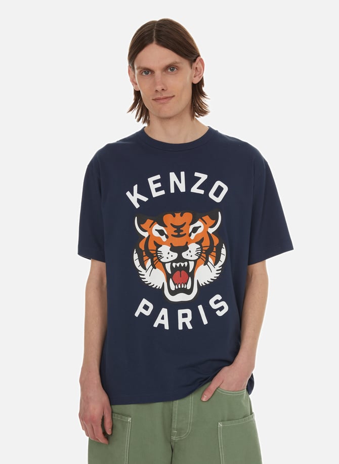 تي شيرت بنمط لاكي KENZO