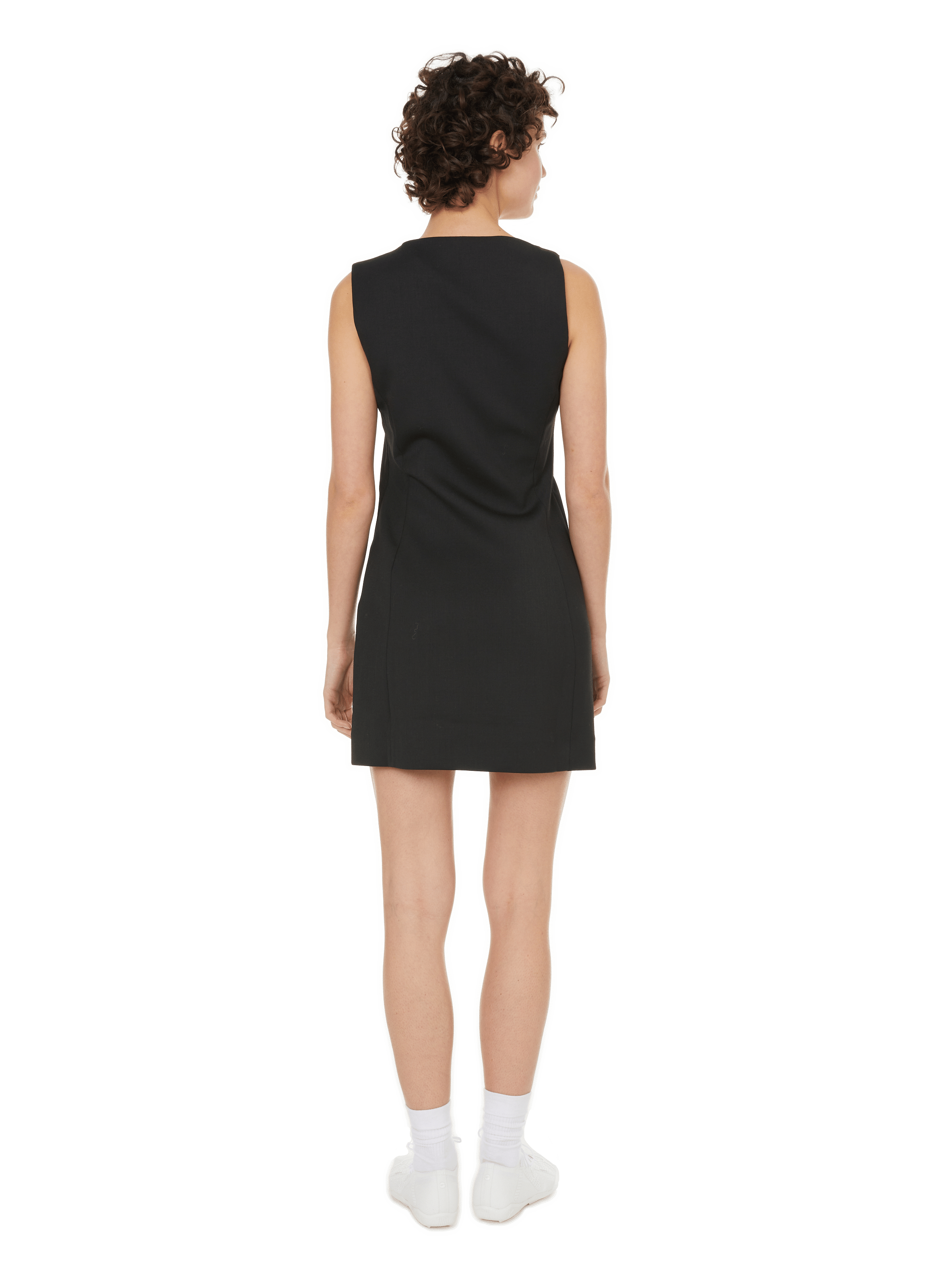 Straight mini dress  COPERNI Black