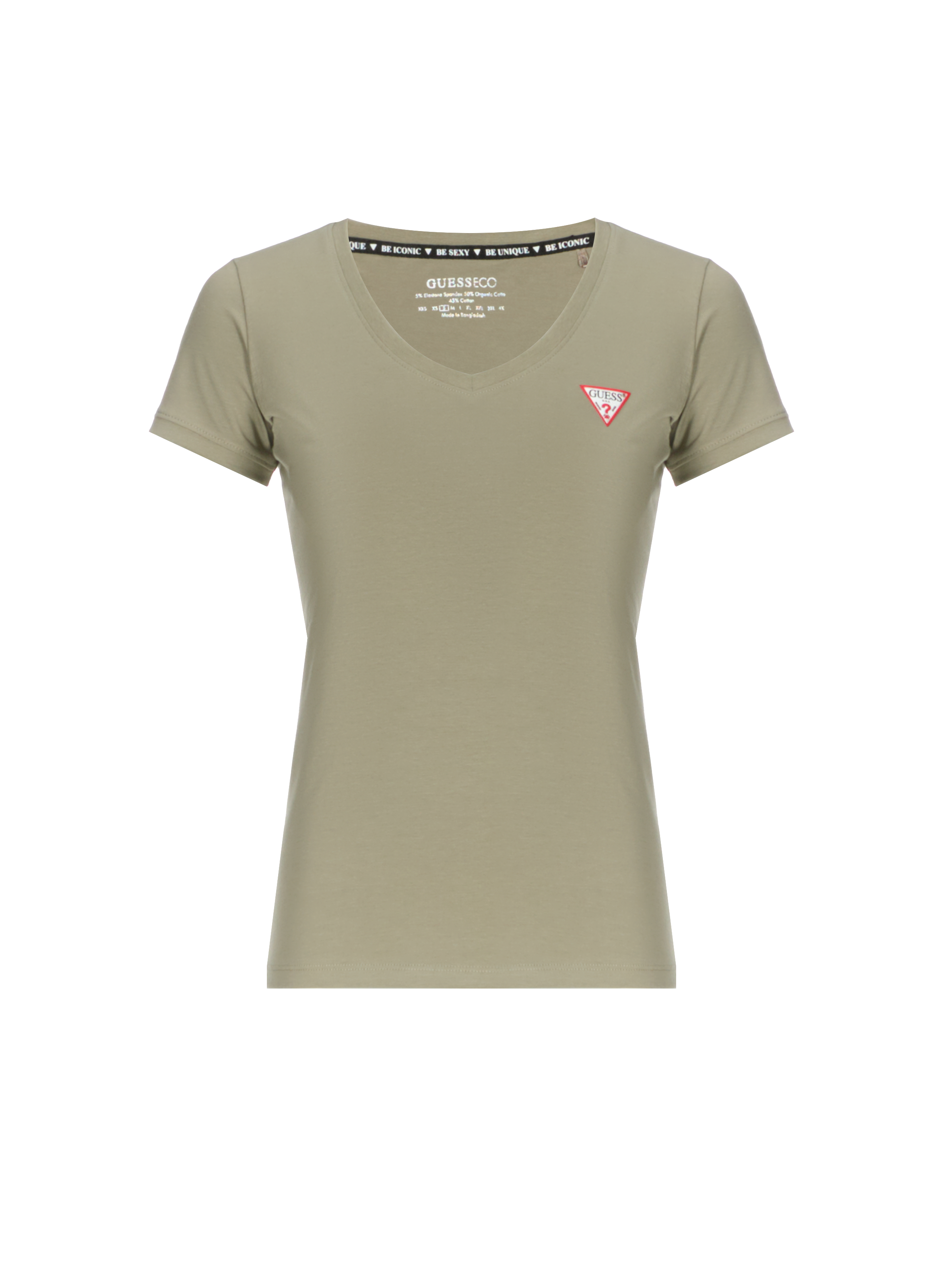 GUESS Cotton T-shirt Green