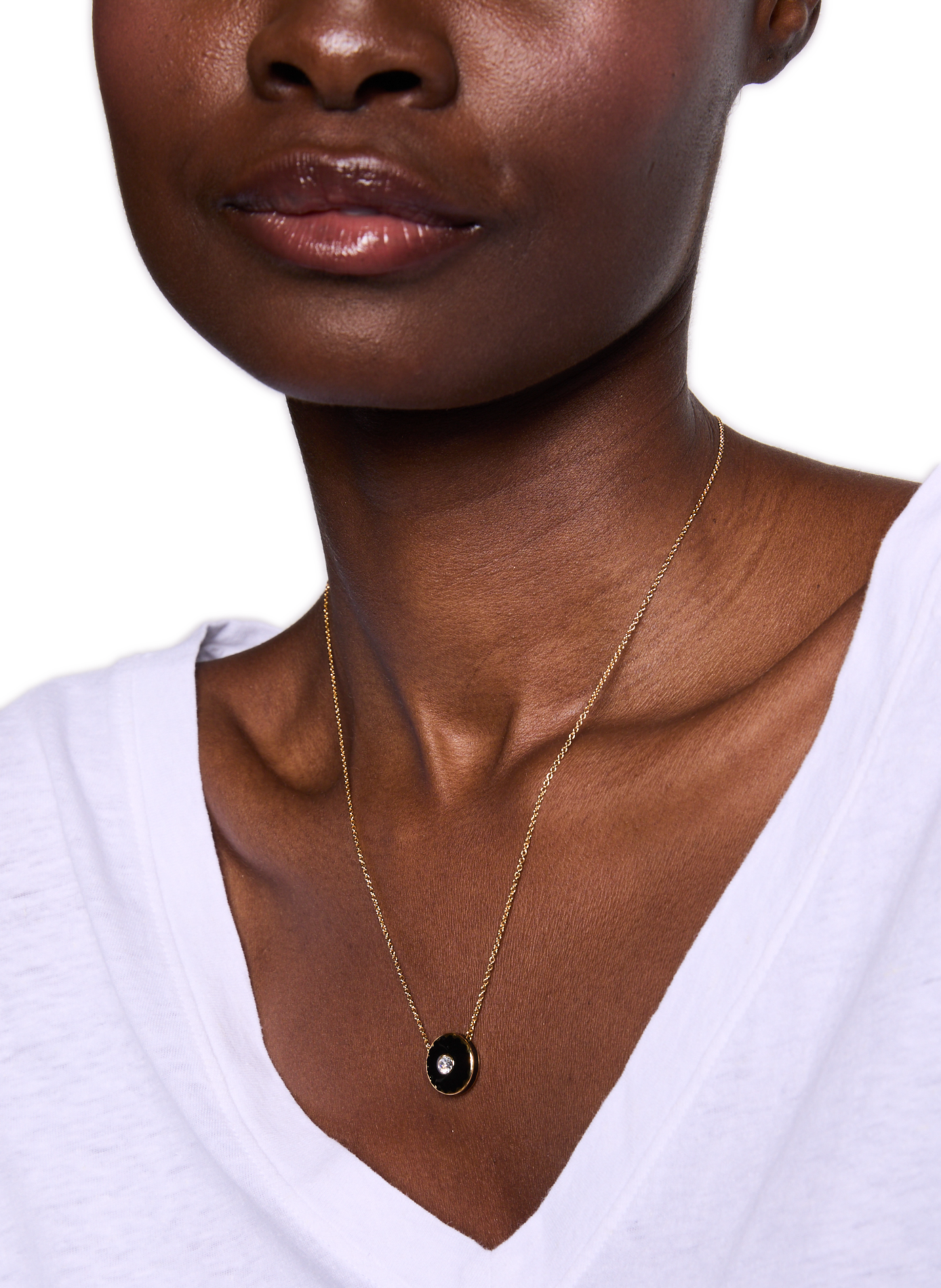 Collier The Medallion MARC JACOBS Doré