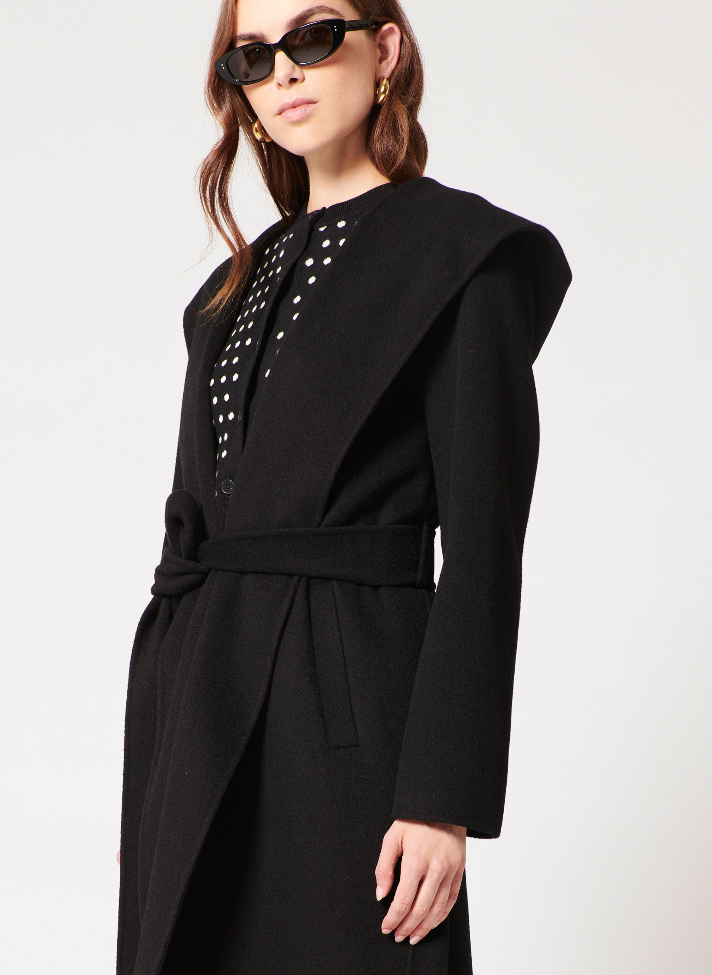 Manteau  mystere ZAPA Noir