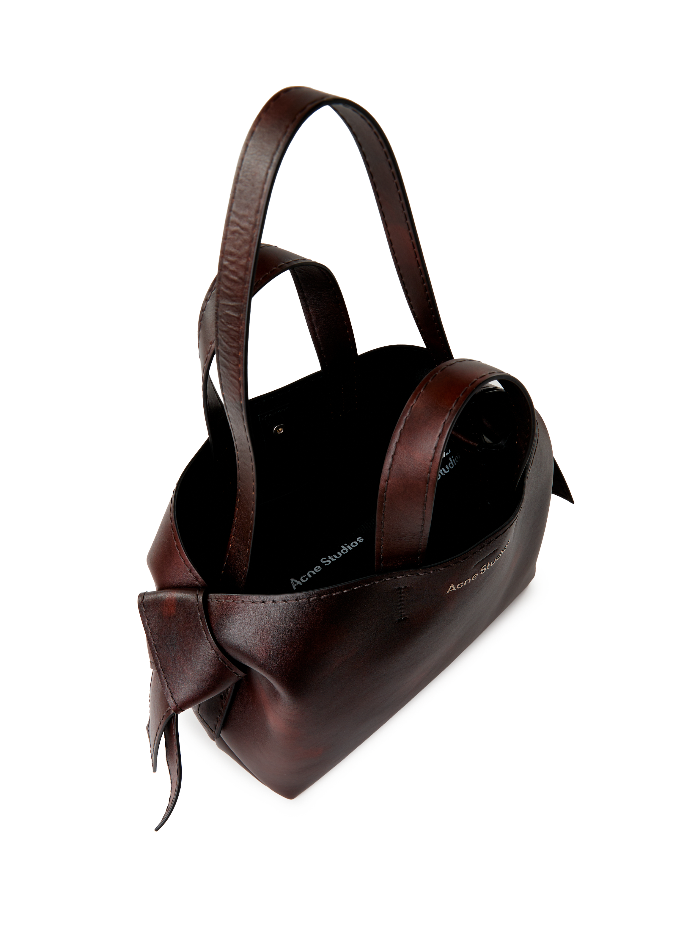 Midi Musubi tote bag ACNE STUDIOS Brown