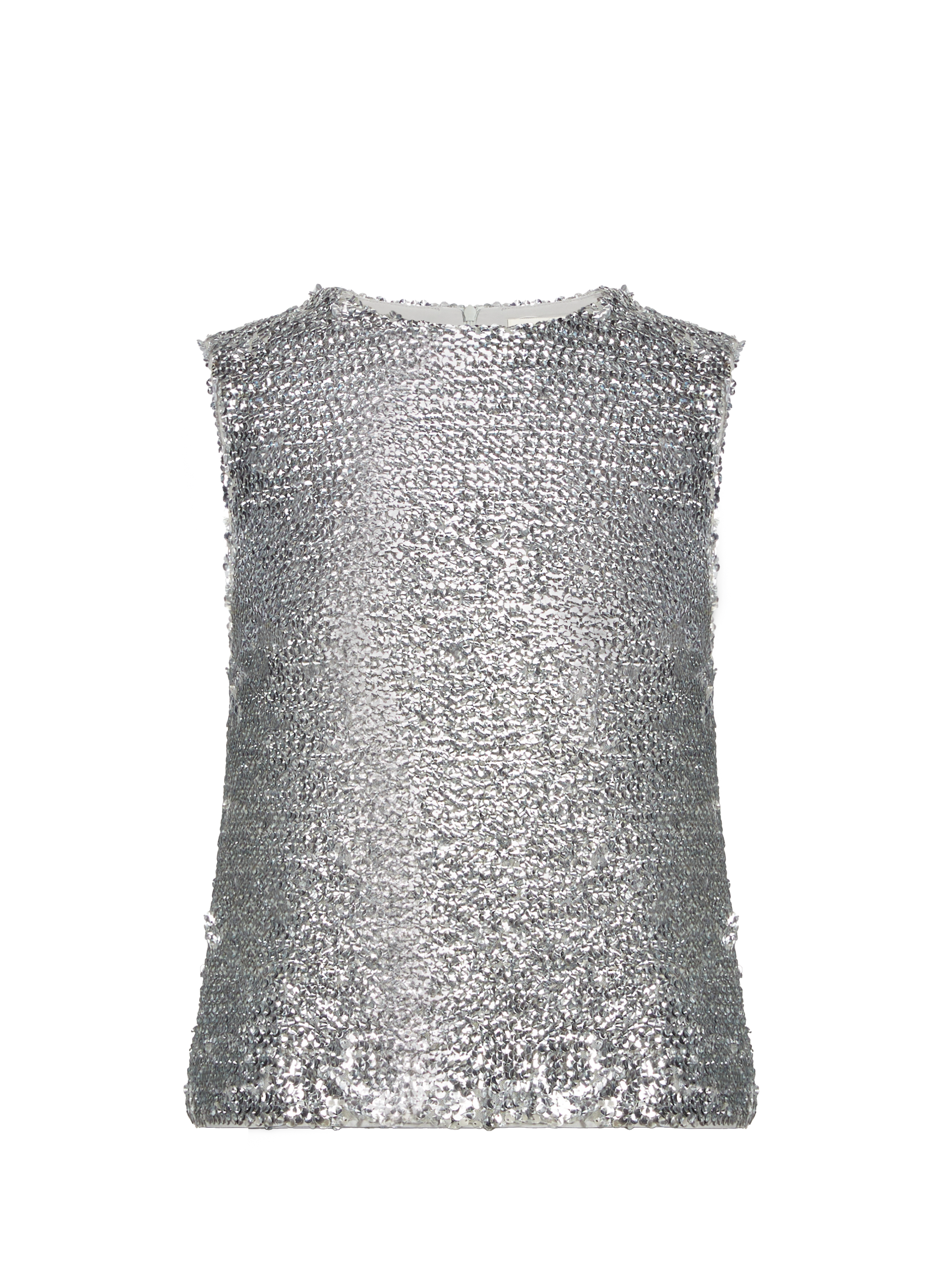 Sequin Top SAISON 1865 Silver