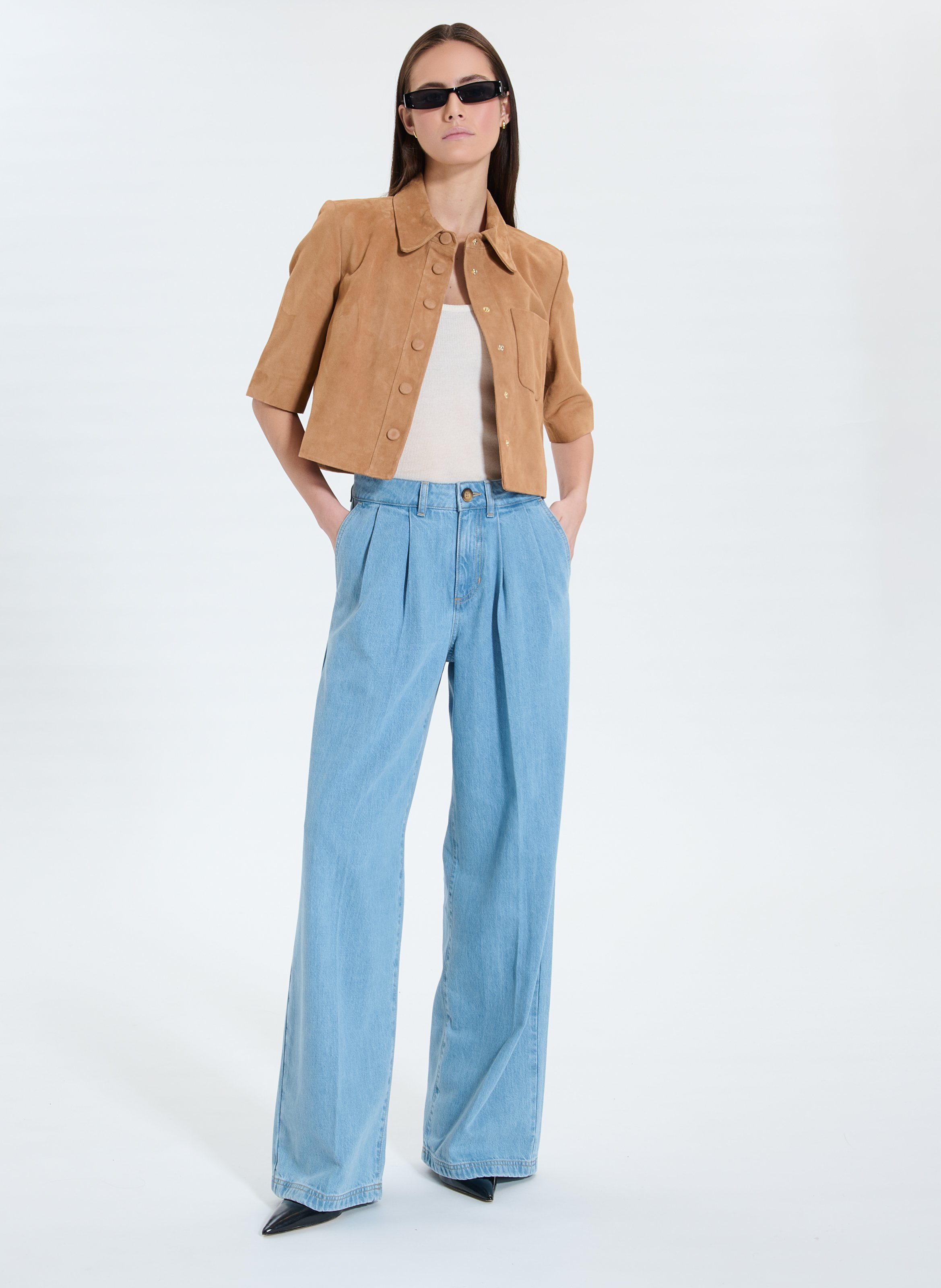 Chemise celina ZAPA Beige