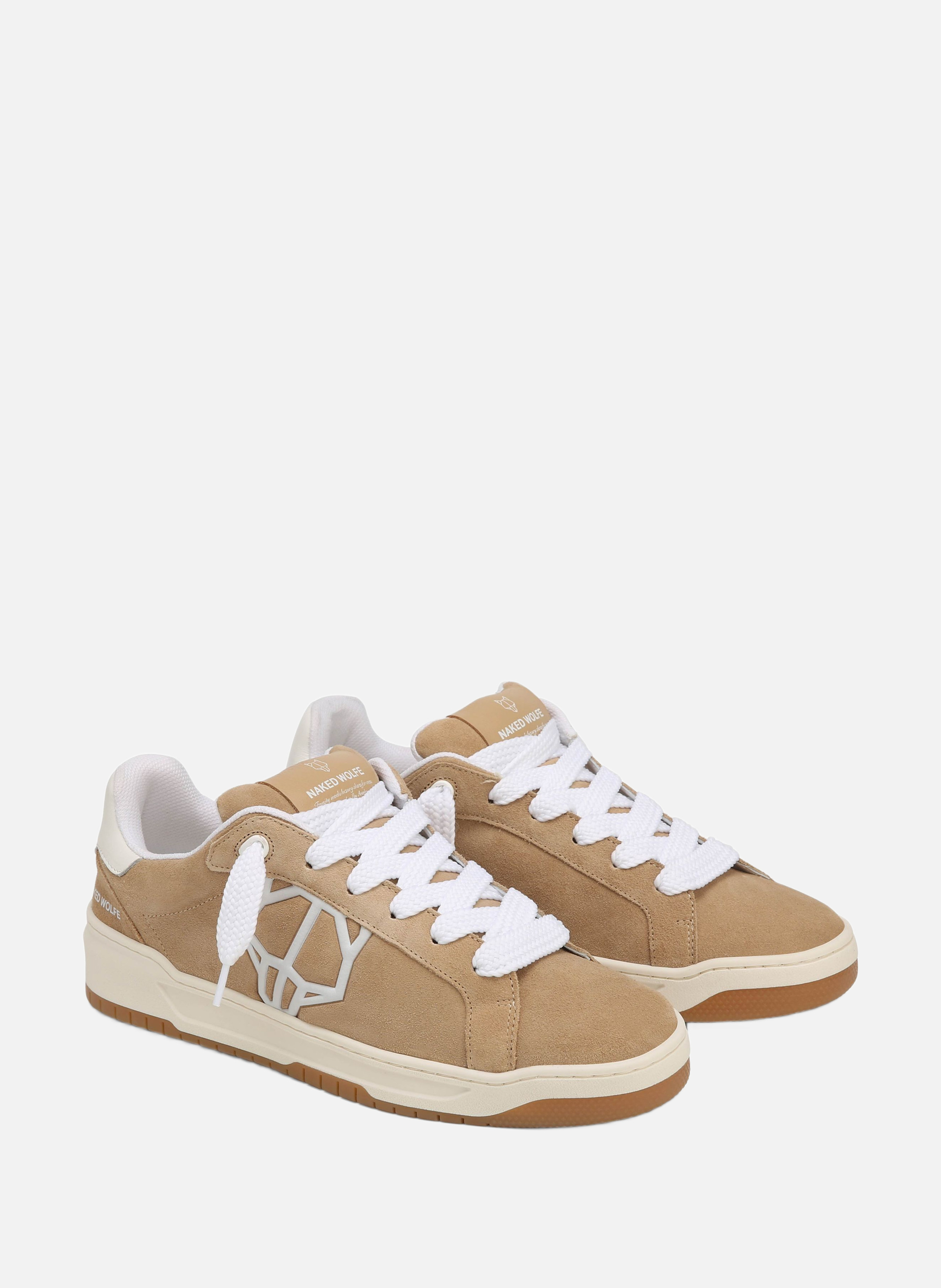 Baskets cm-02 NAKED WOLFE Marron