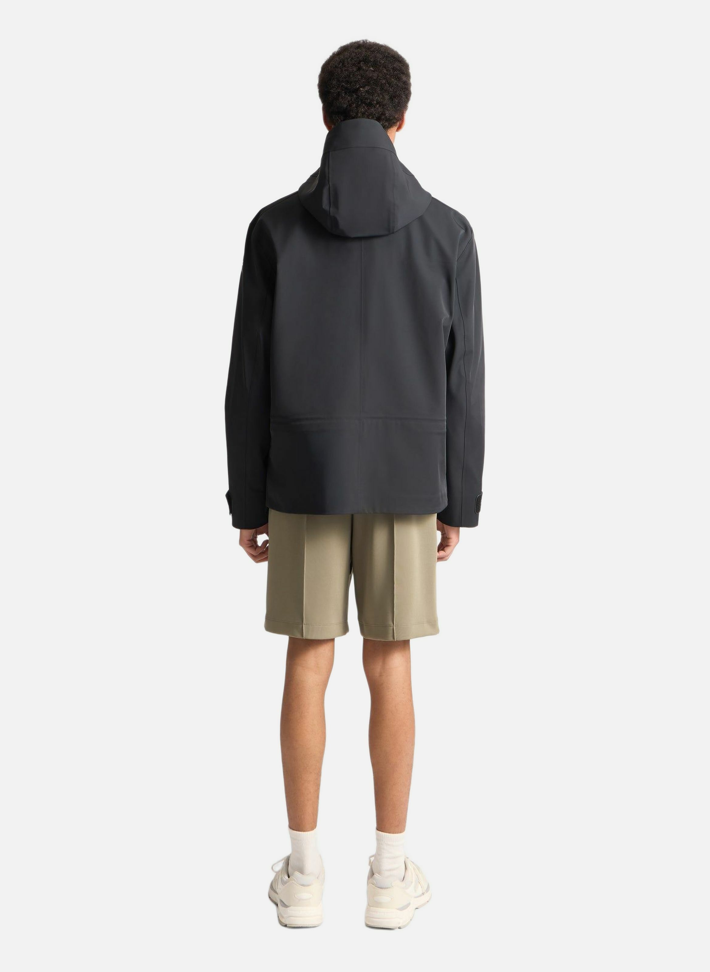 Veste ilanox col capuche coupe regular FUSALP Noir