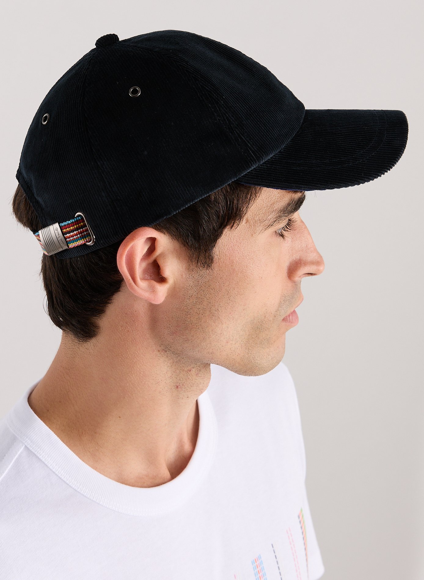 Corduroy baseball cap PAUL SMITH Blue