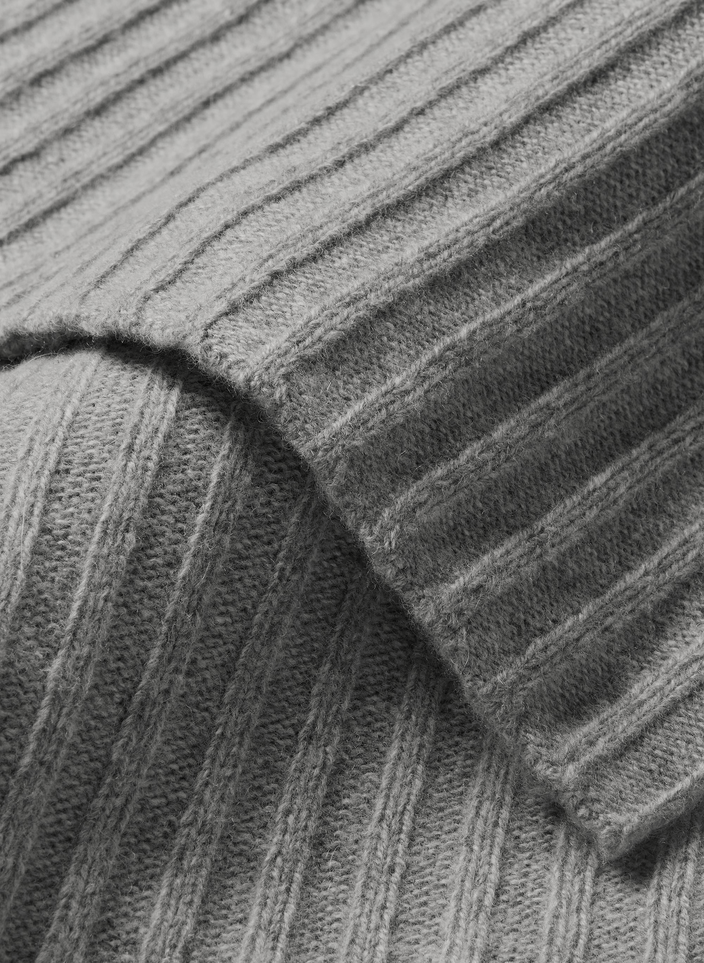 Pull col roulé en laine mélangée DOCKERS Gris