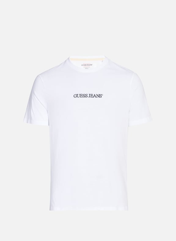 Classic Cotton T-Shirt White by GUESS GUESS Classic Cotton T-Shirt White