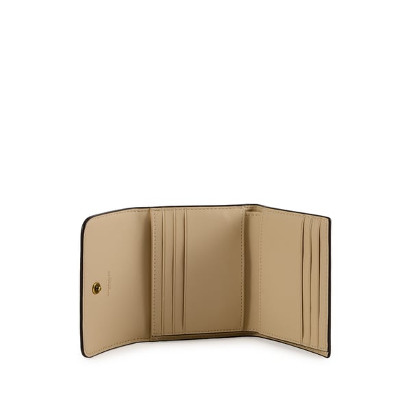 Coach Portefeuille Mila En Cuir In Brown