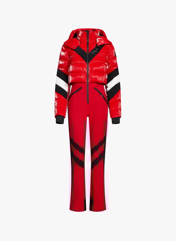 Satory Ski Jumpsuit | Red by MACKAGE Satory Ski Jumpsuit Red
