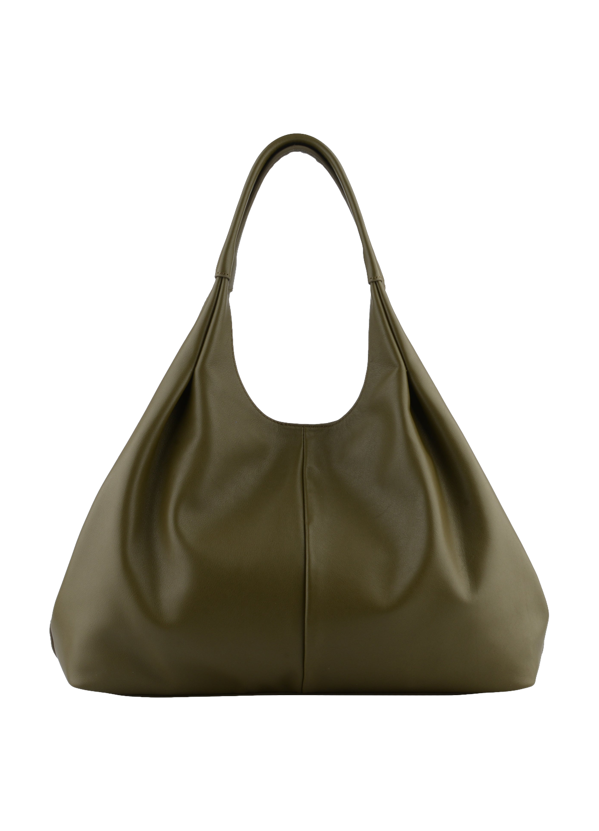 Arche | sac besace en cuir de vachette POURCHET Kaki