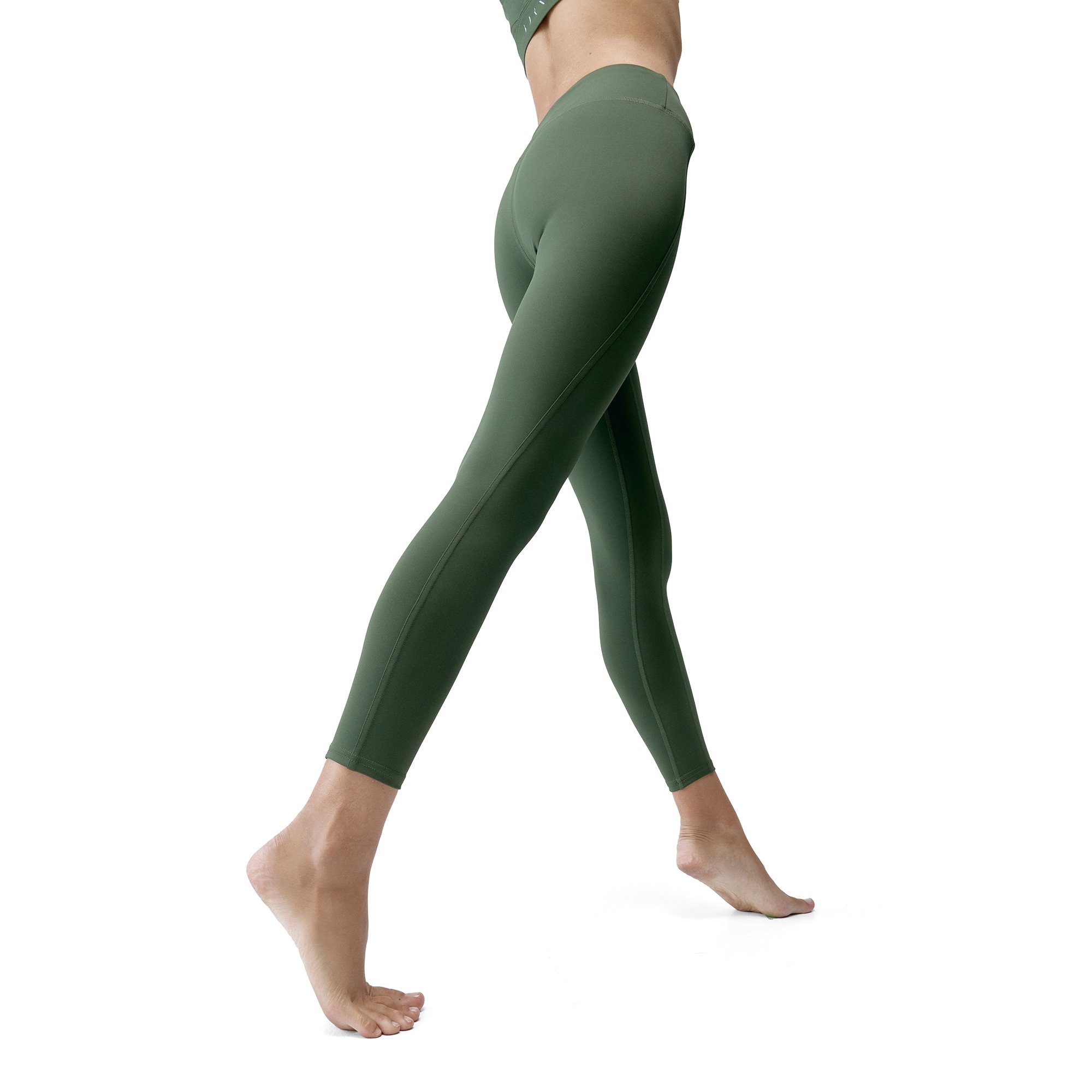 Legging de sport long performance madaba BORN LIVING YOGA Kaki