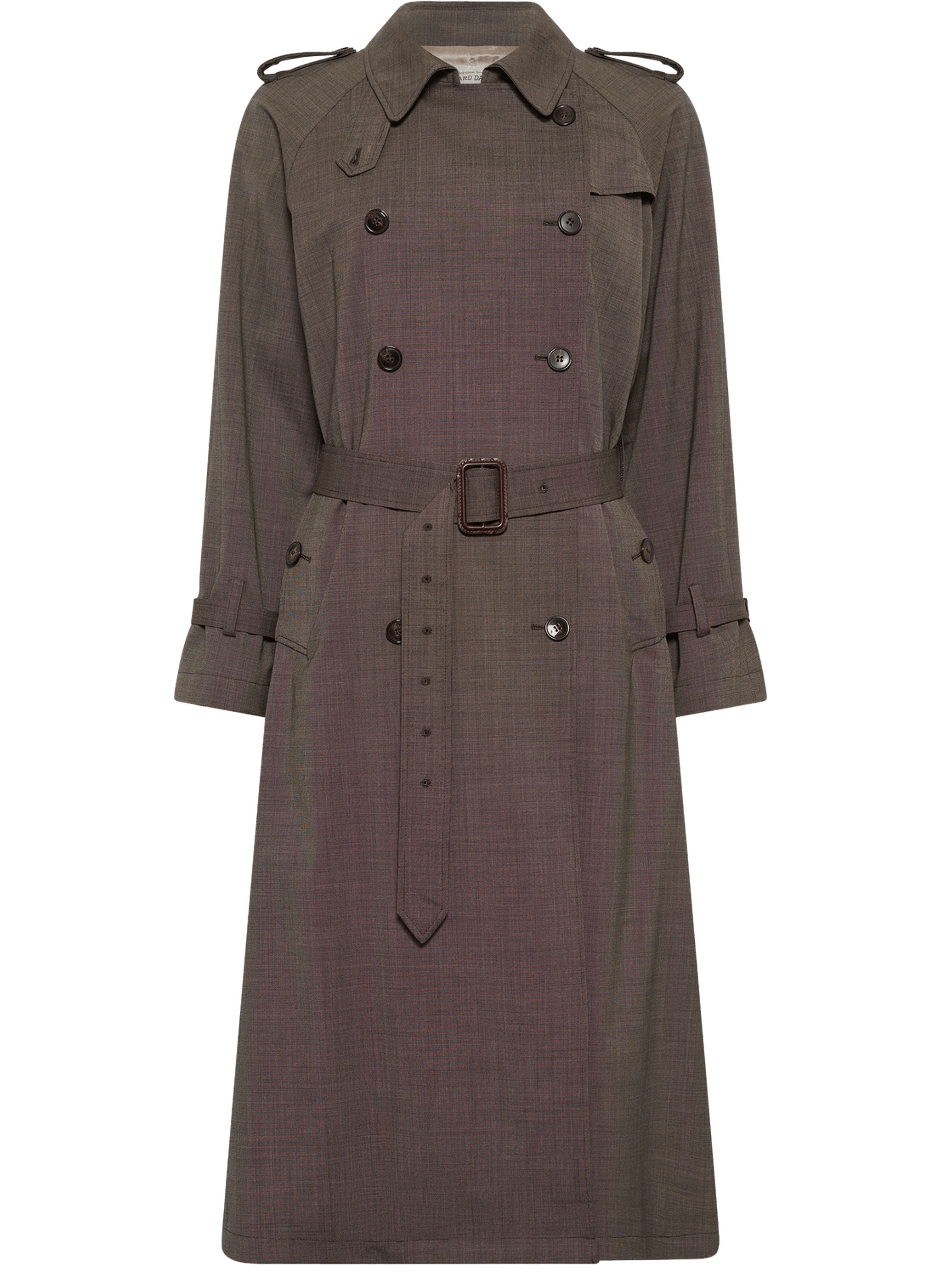 Trench long fil à fil - serge GERARD DAREL Marron