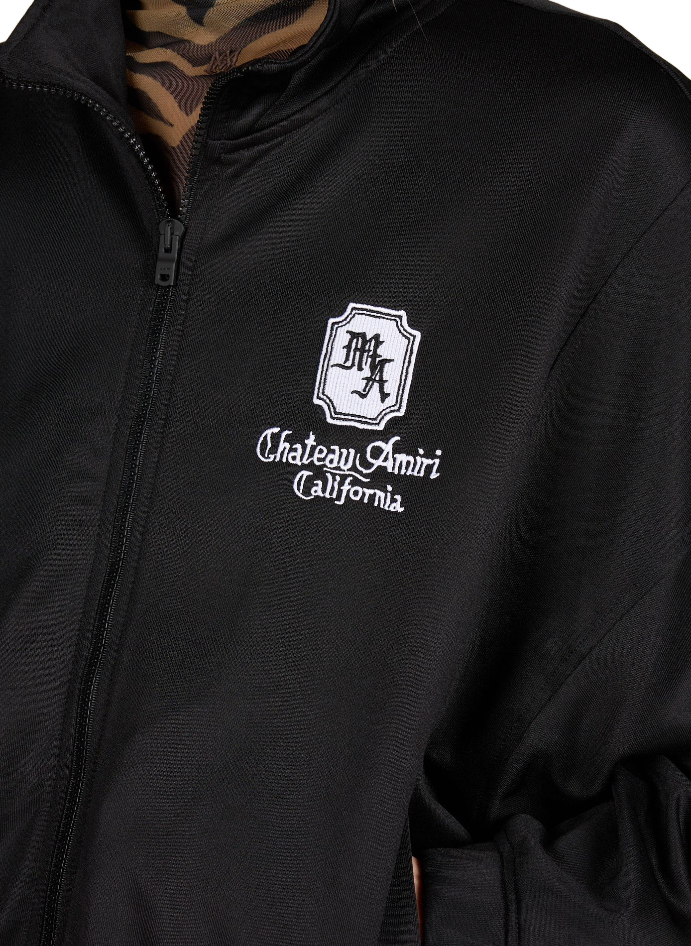 Veste Ma Chateau en coton AMIRI Noir