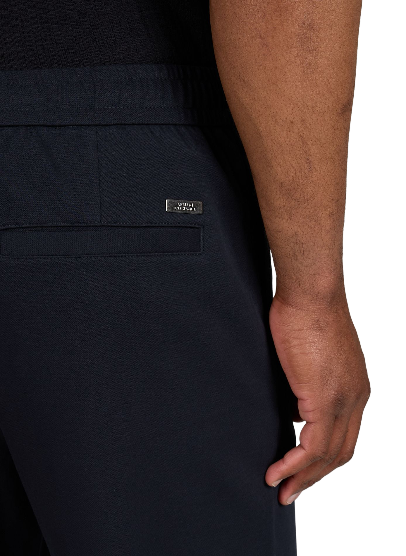 Cotton-blend joggers ARMANI EXCHANGE Blue