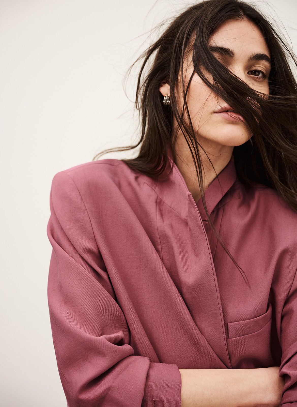 Veste col tailleur dalena BA&SH Rose