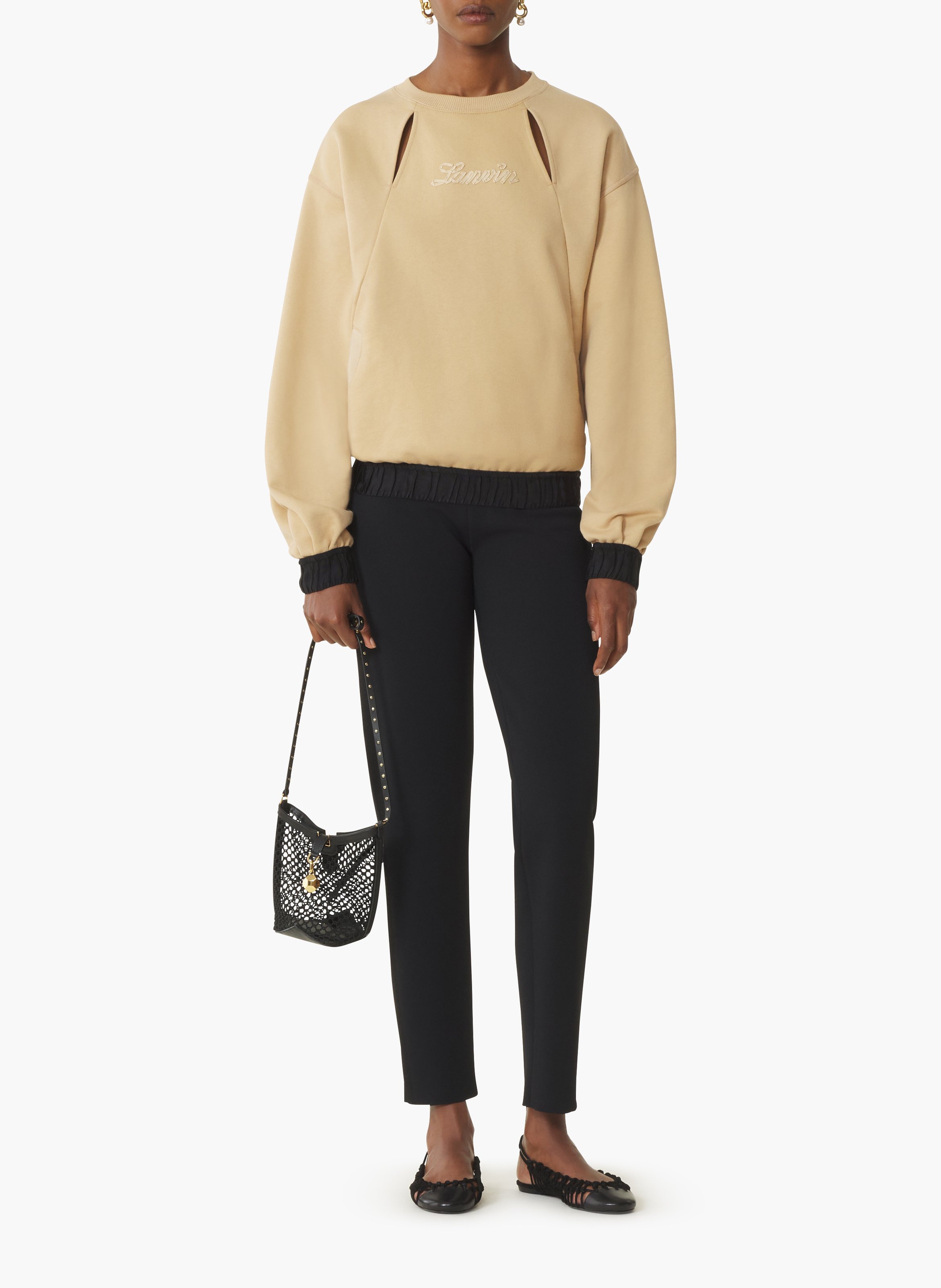 Sweatshirt ruban lanvin LANVIN Beige